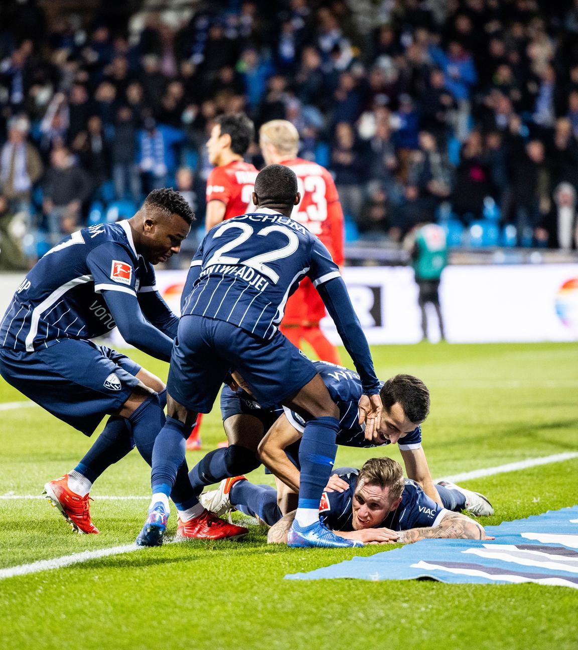 Fußball: VfL Bochum - Eintracht Frankfurt.