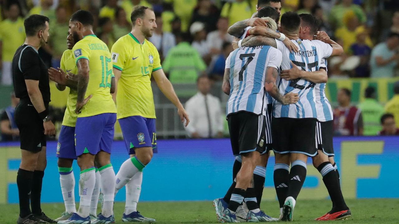 Riots in the stands: Argentina wins in Brazil