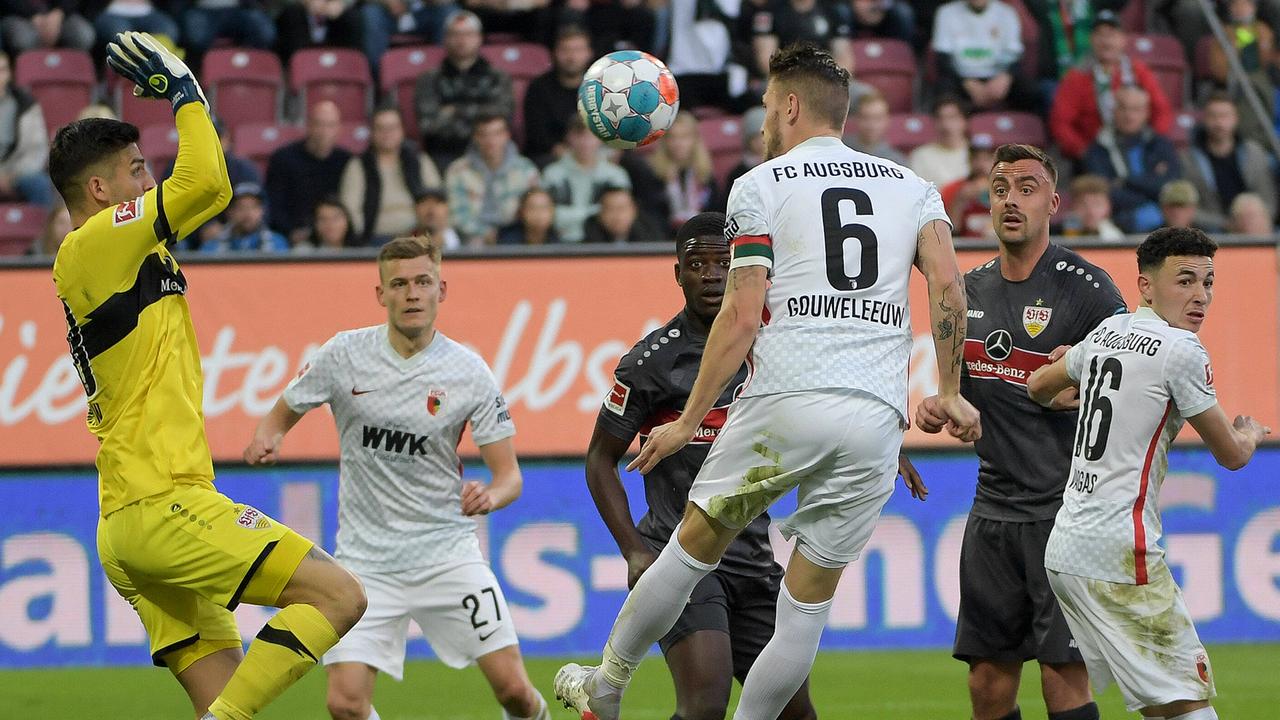 FC Augsburg - VfB Stuttgart 4:1 | Highlights - Sportstudio - ZDFmediathek