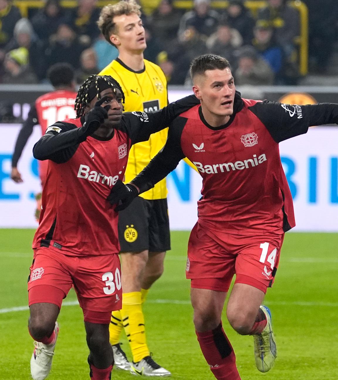 Fußball: Dortmund gegen Leverkusen.