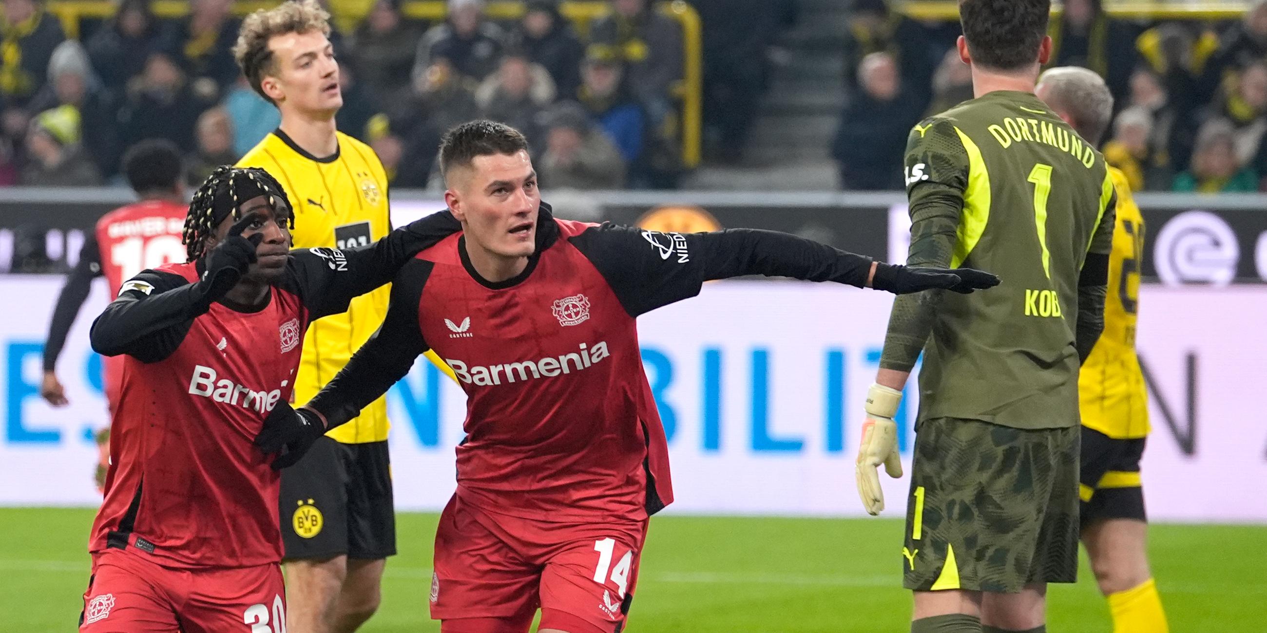 Fußball: Dortmund gegen Leverkusen.