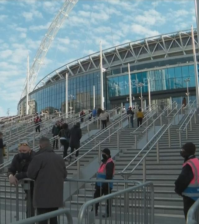 Fußball-EM 2021: Wembley-Stadion in London