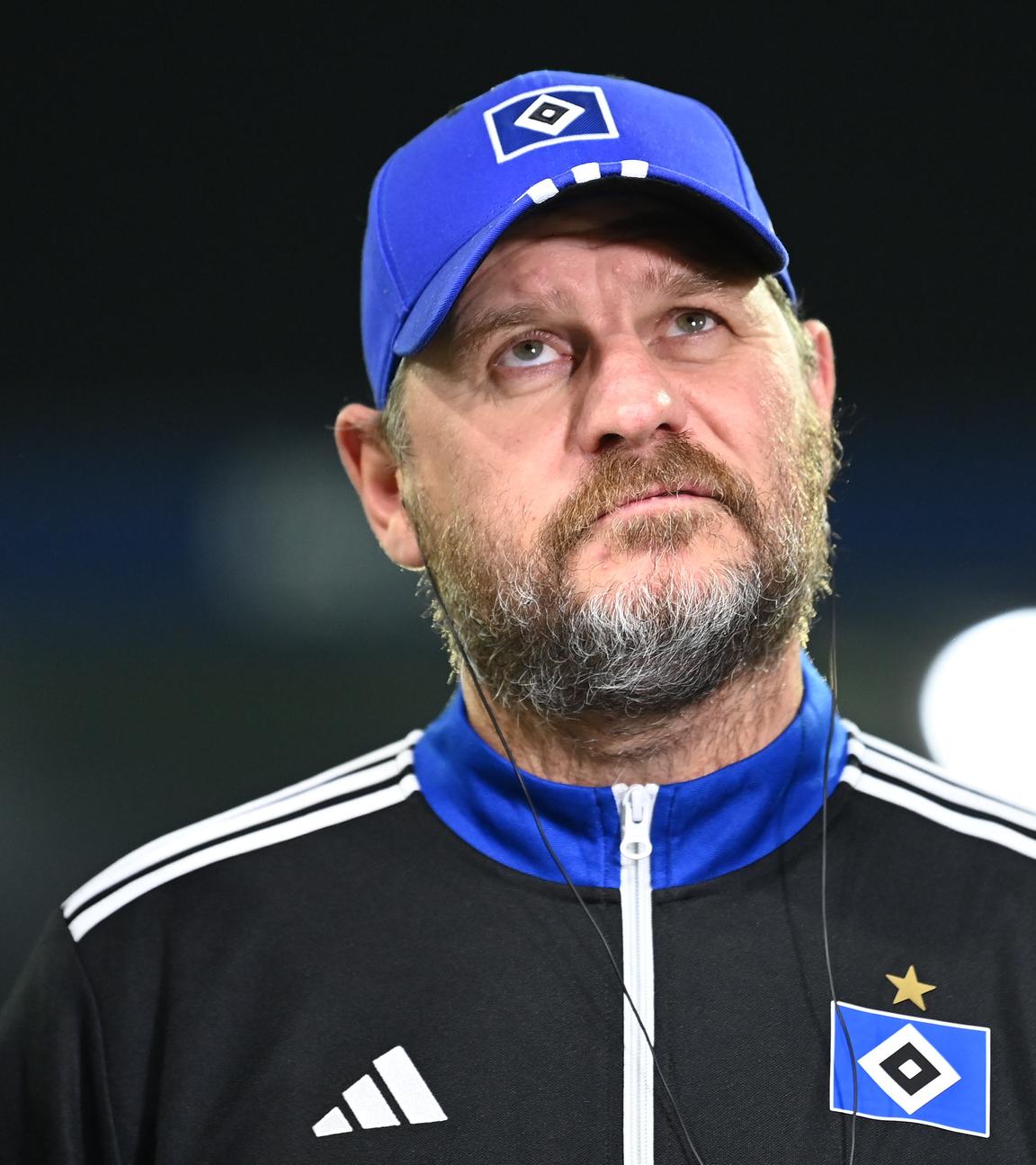 Fußball: HSV-Trainer Steffen Baumgart.