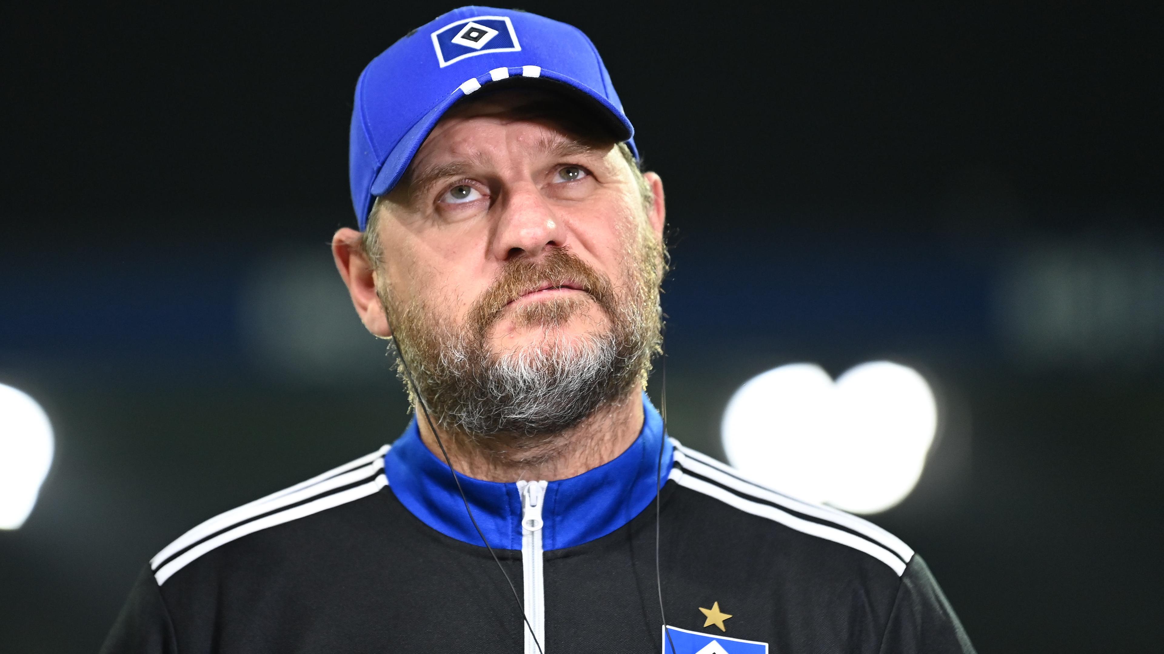 Football: HSV Coach Steffen Baumgart.