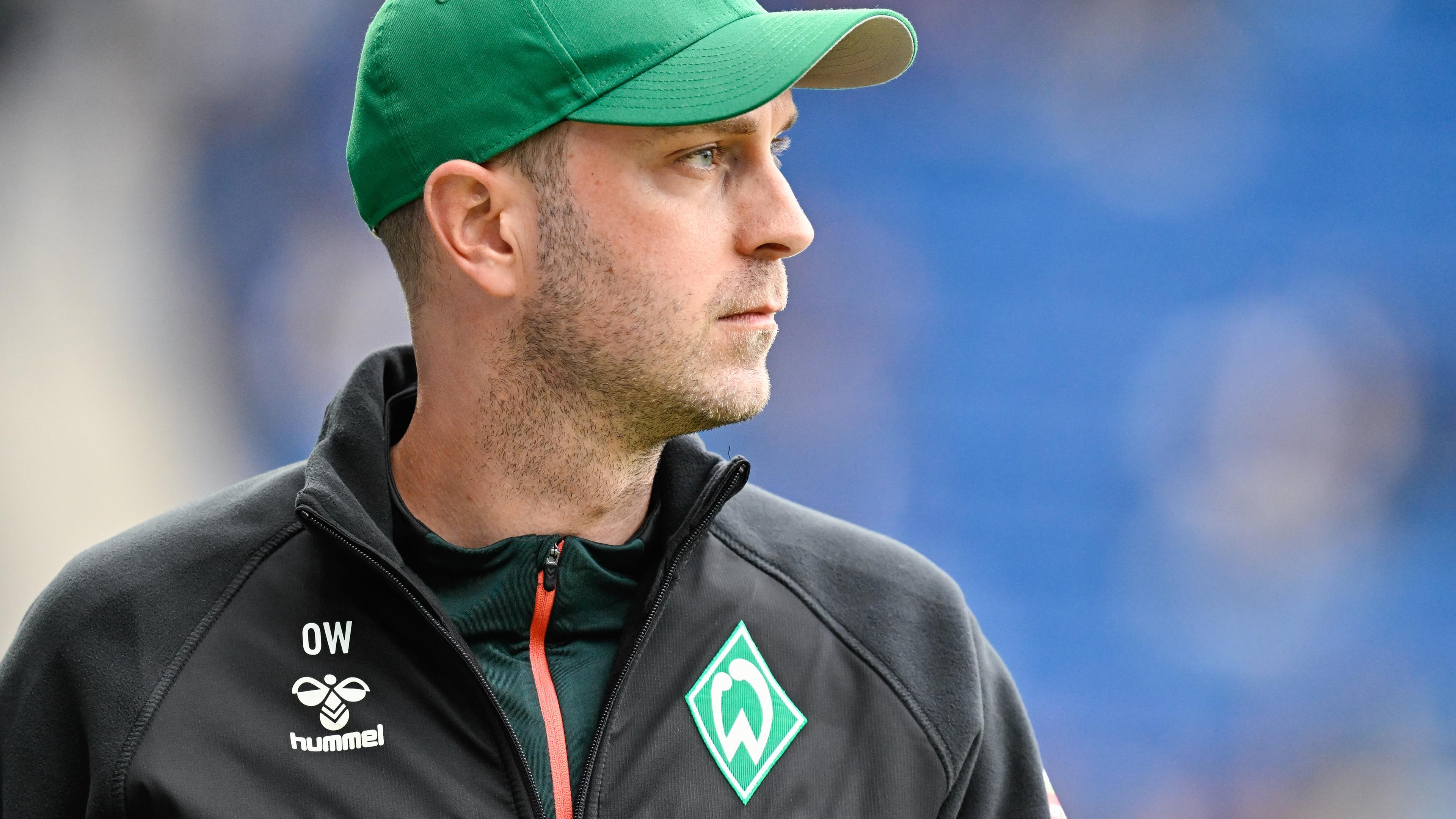 Fußball: Trainer Ole Werner vom SV Werder Bremen.