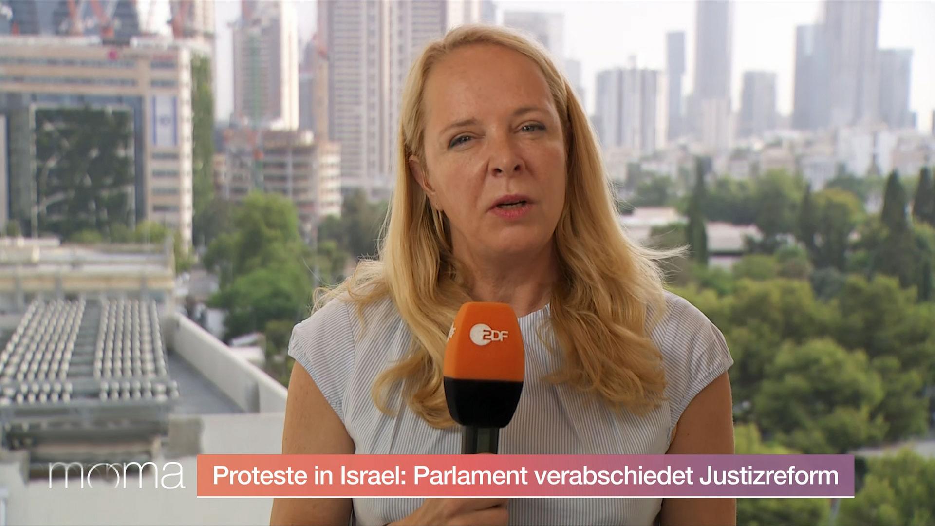 Stephanie Gargosch | ZDF-Korrespondentin in Tel Aviv