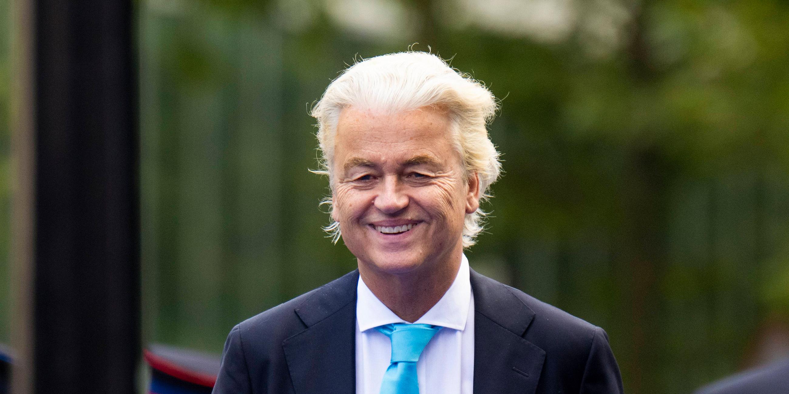 Geert Wilders in Den Haag