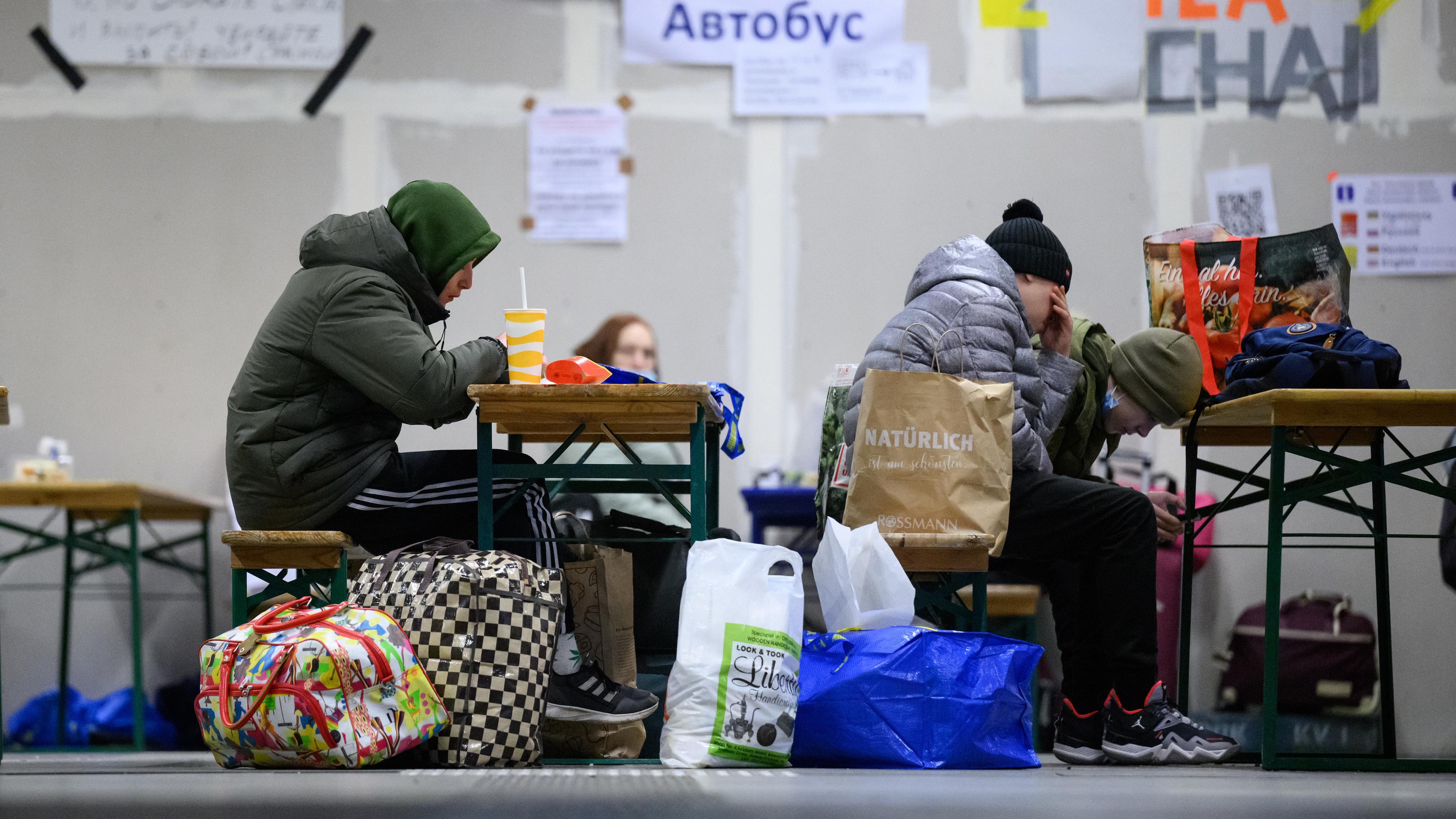 Geflüchtete aus der Ukraine in Berlin