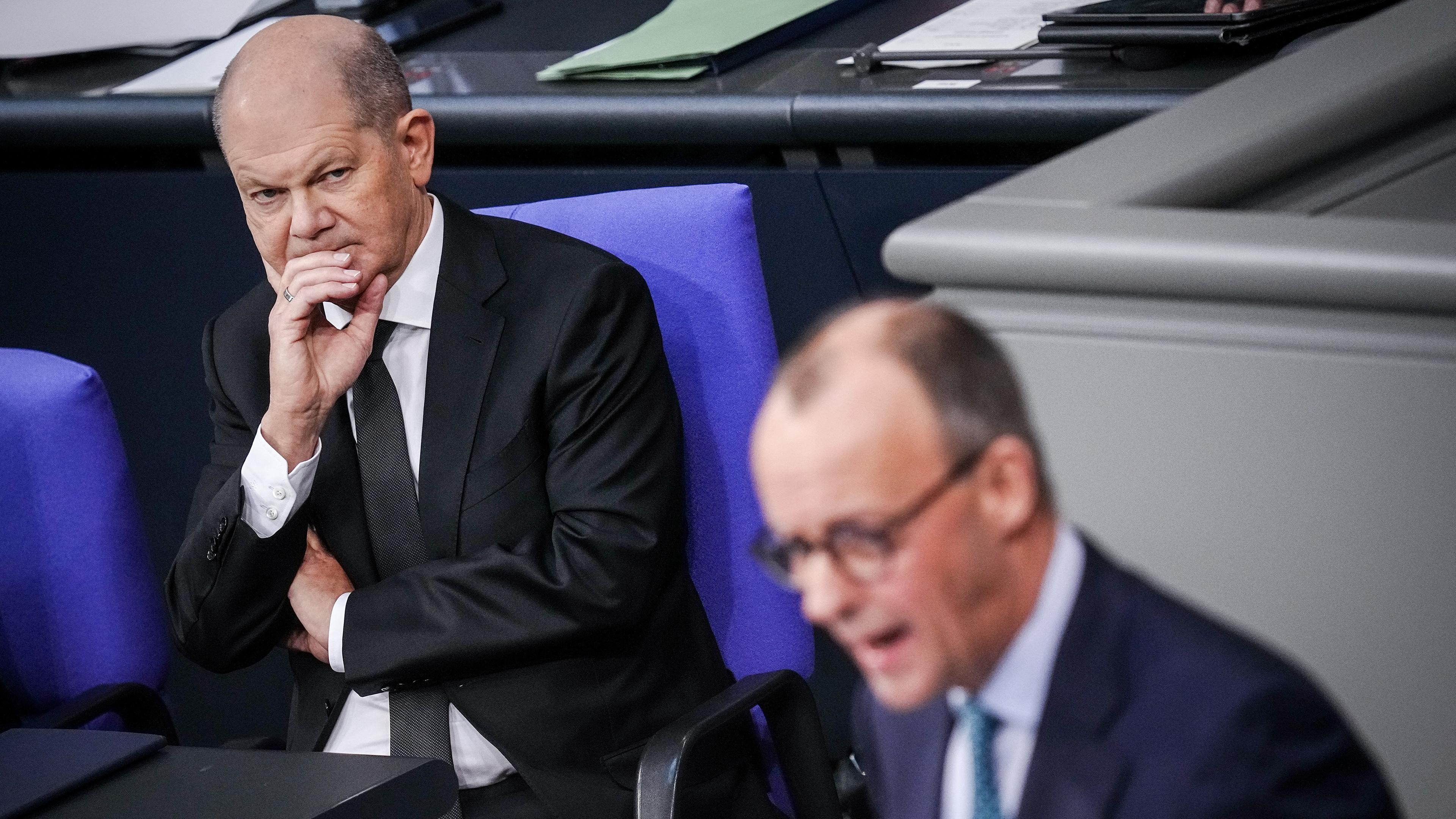 Bundestag-Generaldebatte: Scholz Vs Merz - Empörung über AfD - ZDFheute