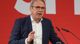 SPD-Spitzenkandidat Georg Maier spricht auf der Landesdelegiertenkonferenz seiner Partei.