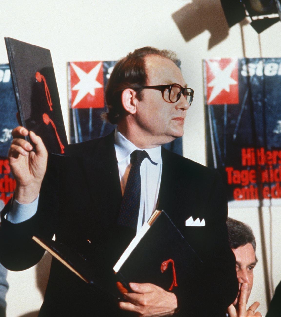 Hamburg: "Stern"-Reporter Gerd Heidemann, Archivbild 1983