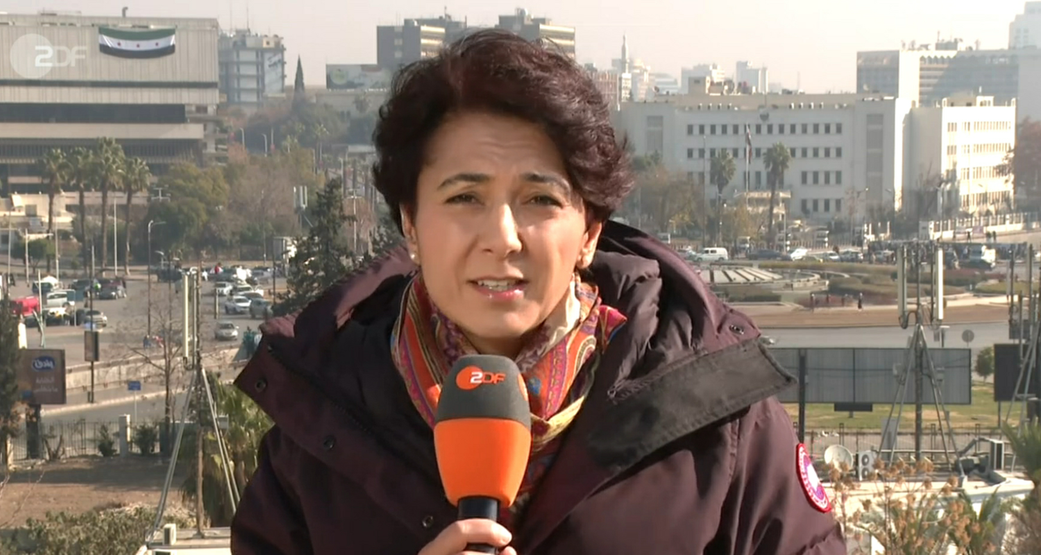 ZDF-Reporterin Golineh Atai in Damaskus