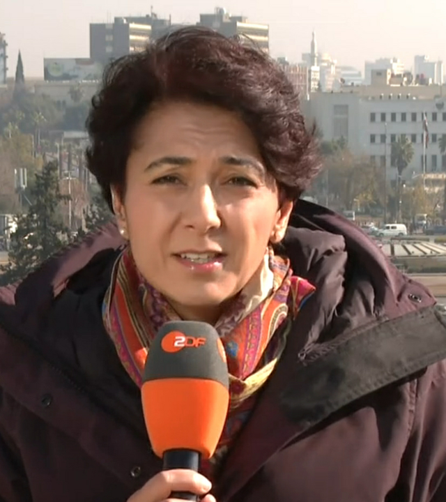 ZDF-Reporterin Golineh Atai in Damaskus