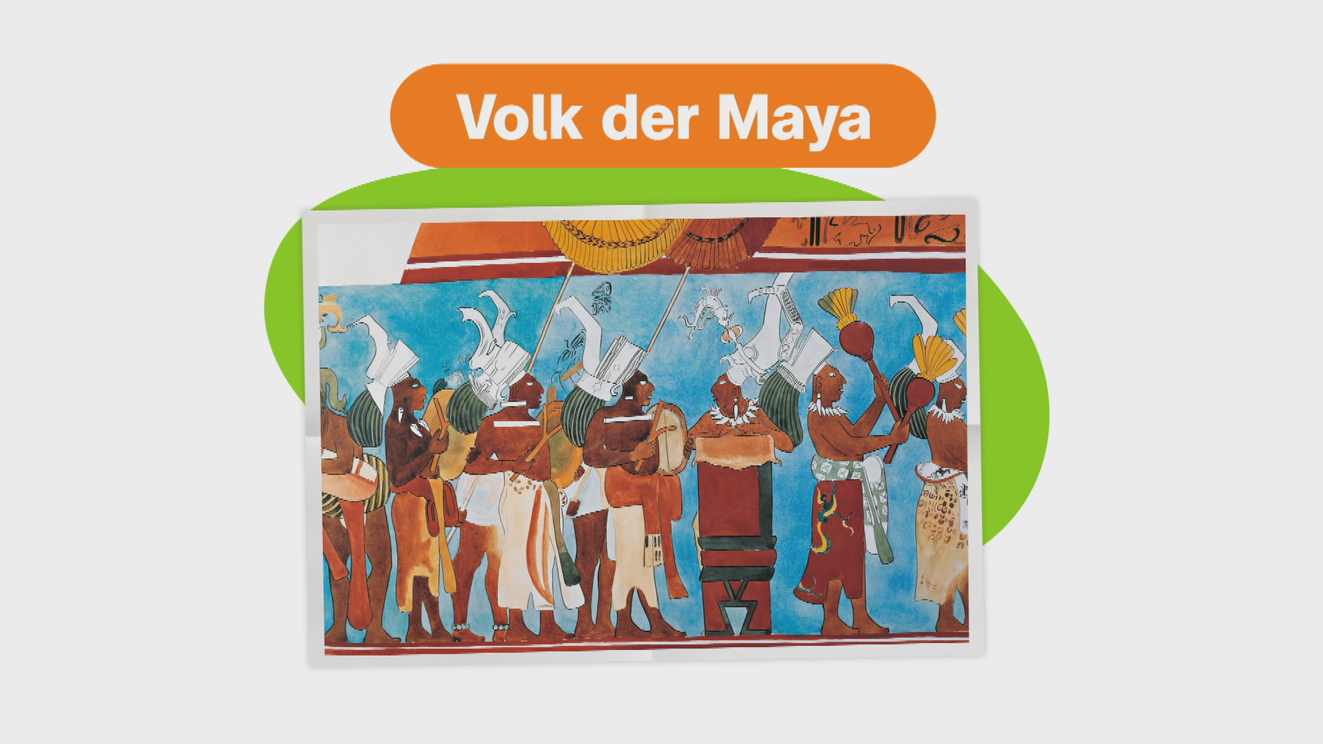 Grafik: Das Volk der Maya