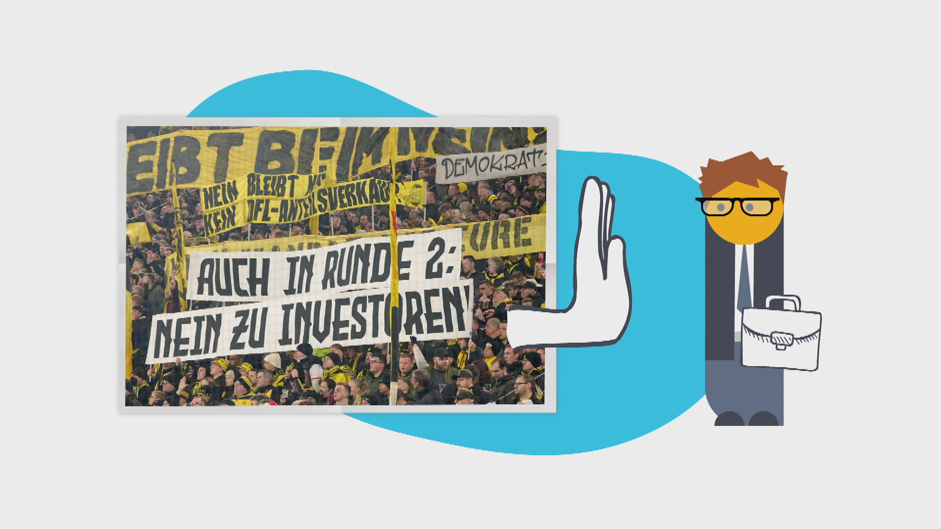 Grafik: Proteste in der Bundesliga