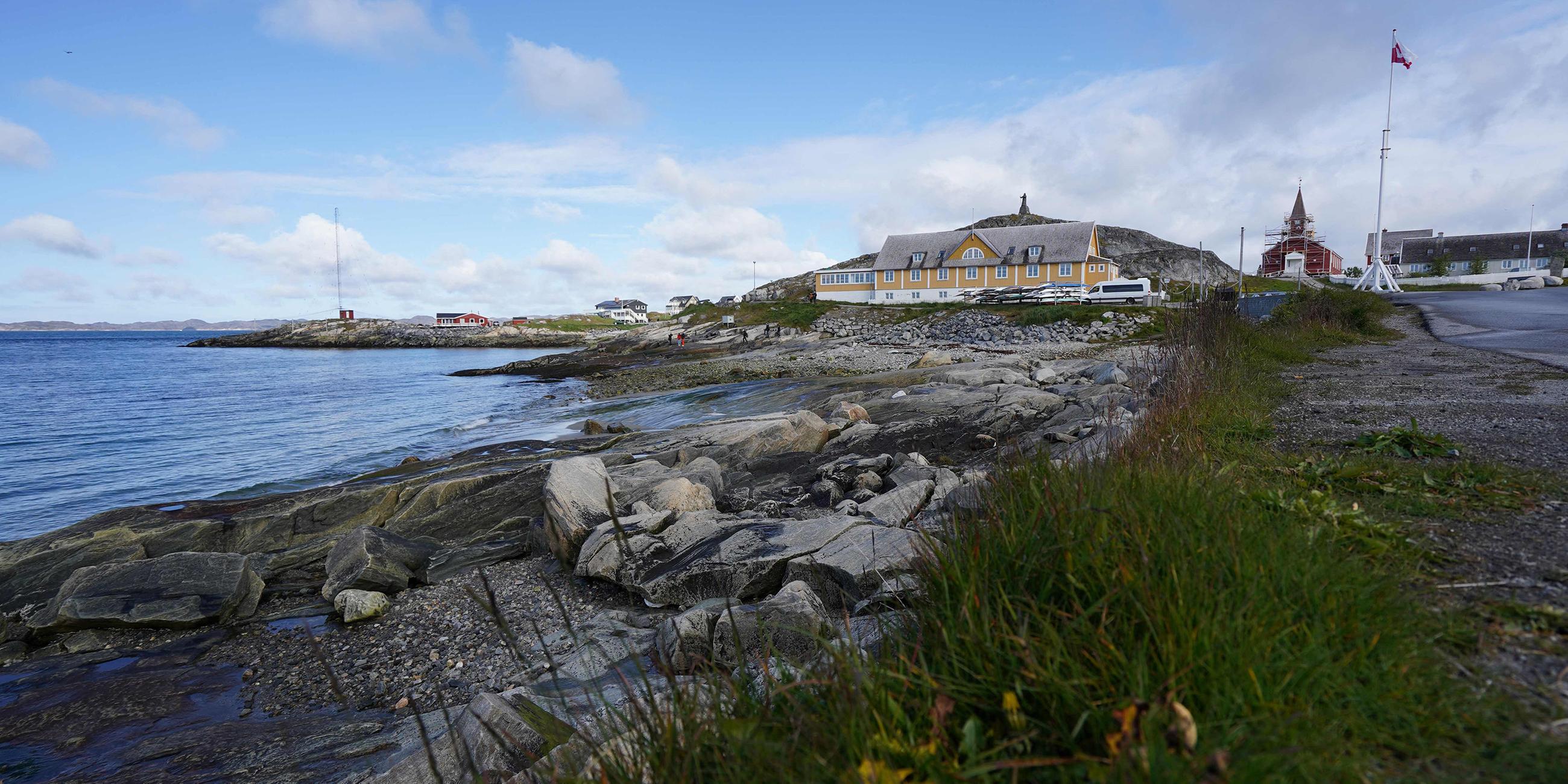 Küste von Nuuk, Grönland