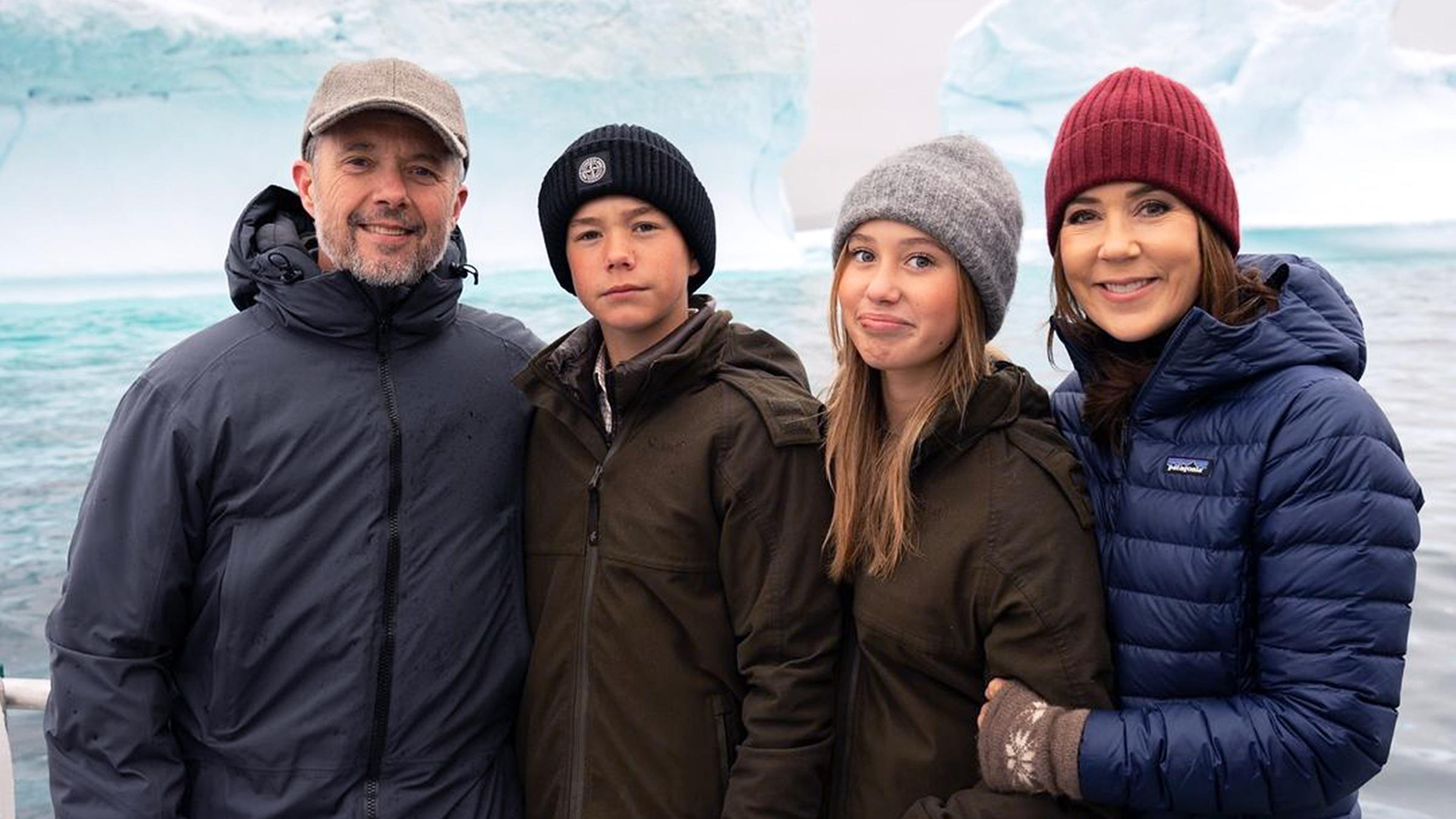 König Frederik: Familiäre Unterstützung in Grönland