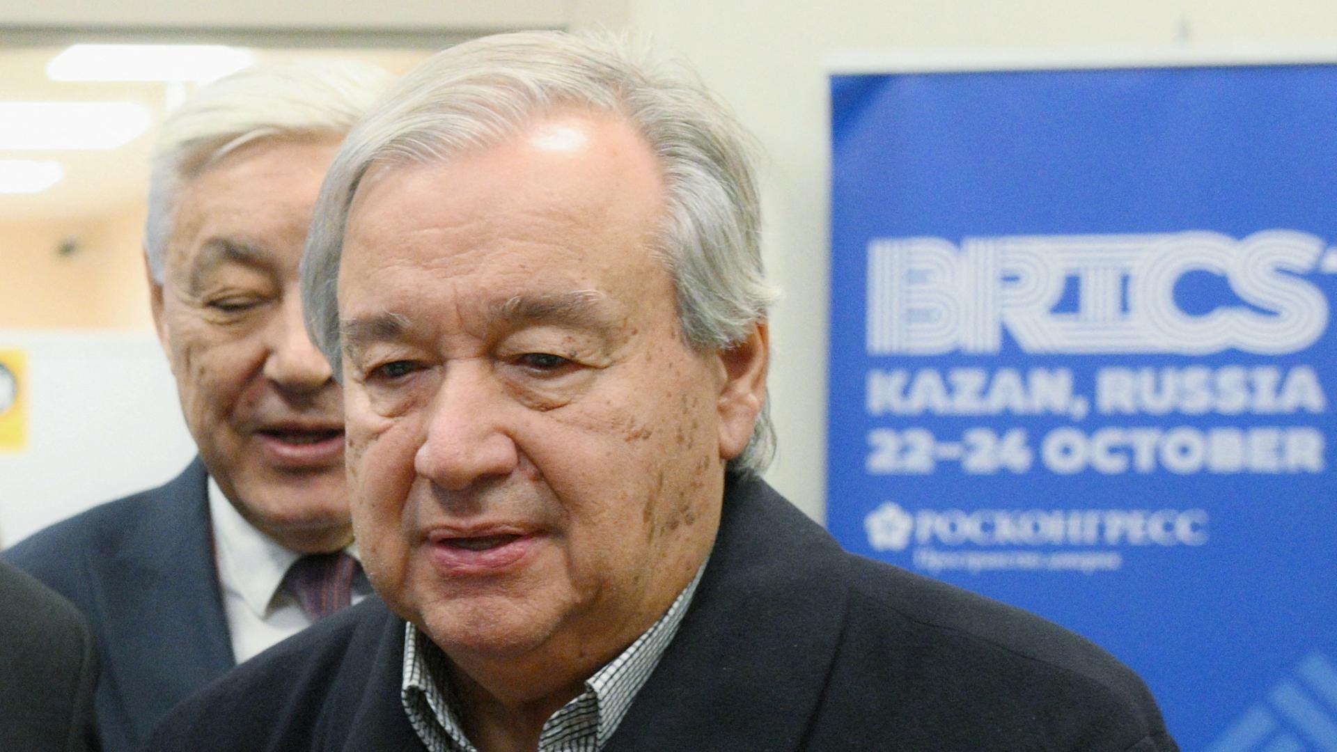 UN-Generalsekretär Guterres beim BRICS-Gipfeltreffen