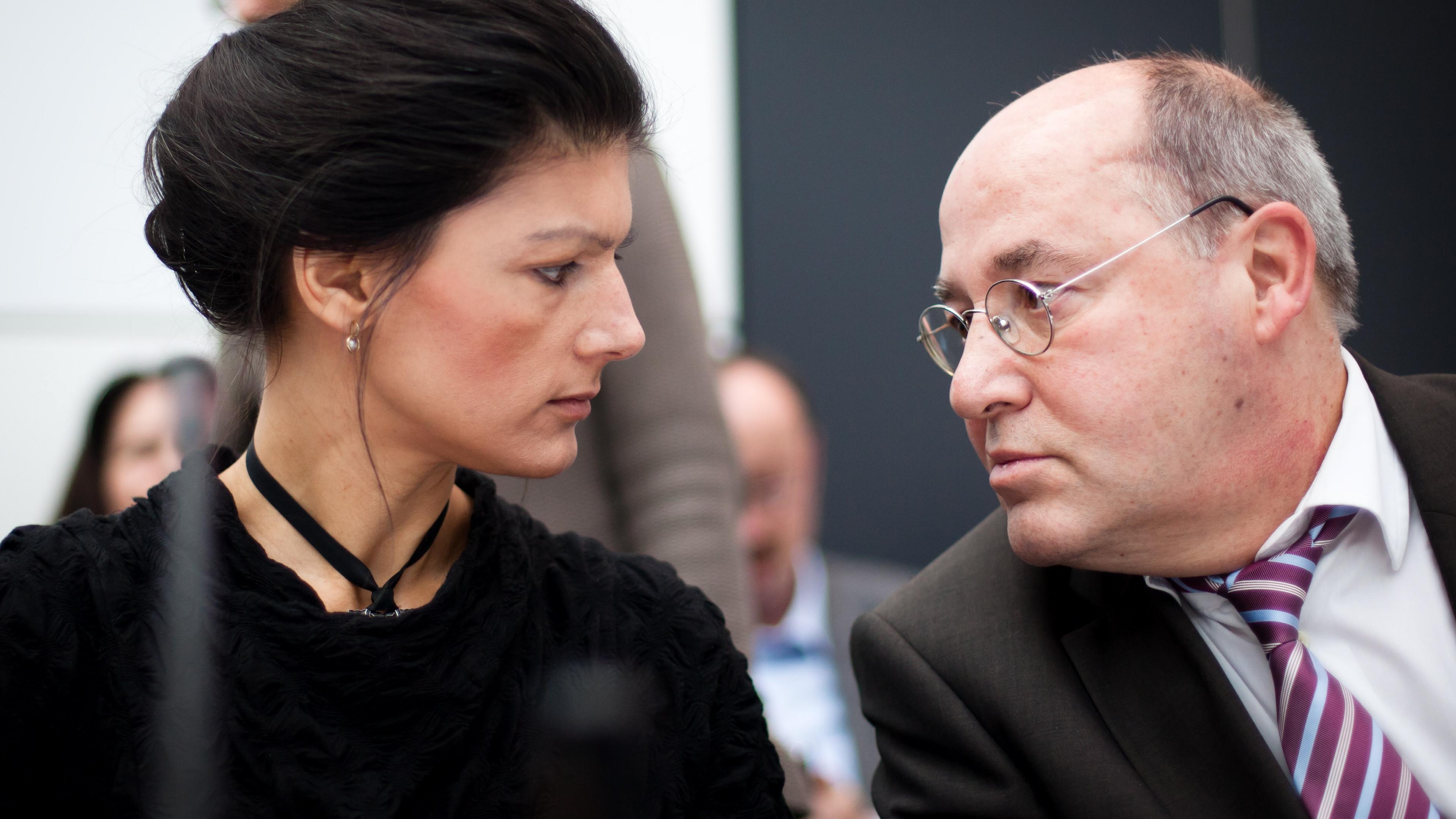 Gregor Gysi und Sahra Wagenknecht