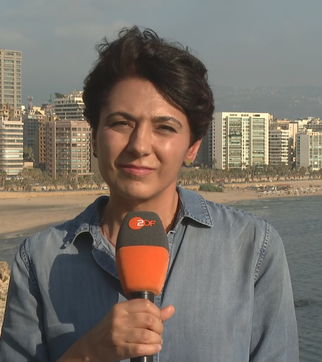 die ZDF-Korrespondentinnen Golineh Atai in Beirut