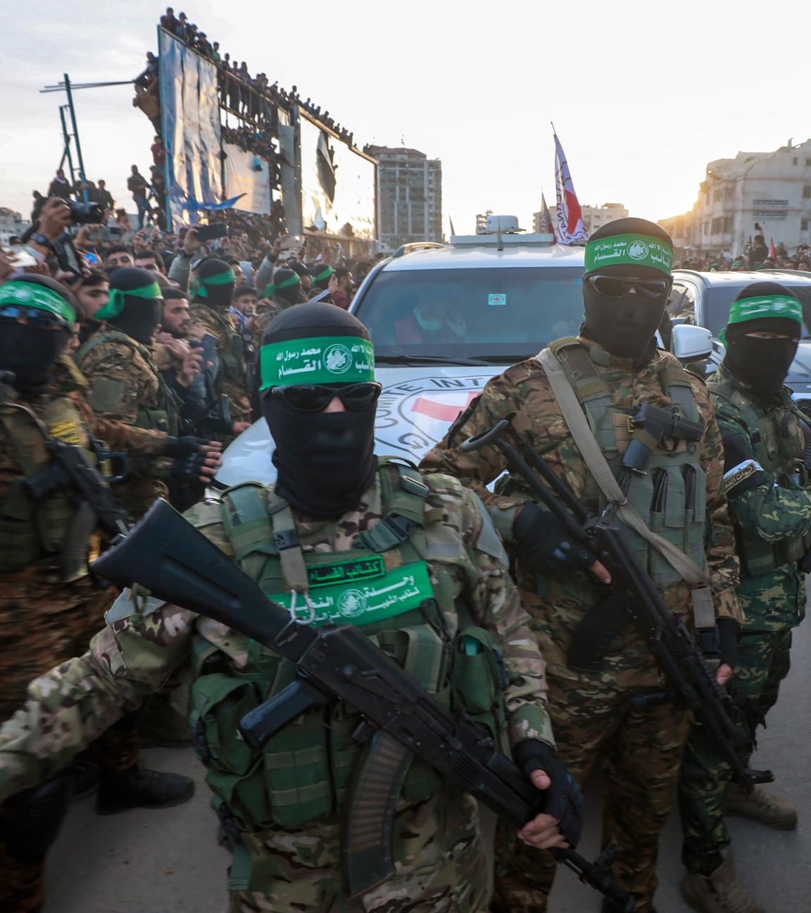 Ein Screenshot aus dem Propagandavideo der Hamas.