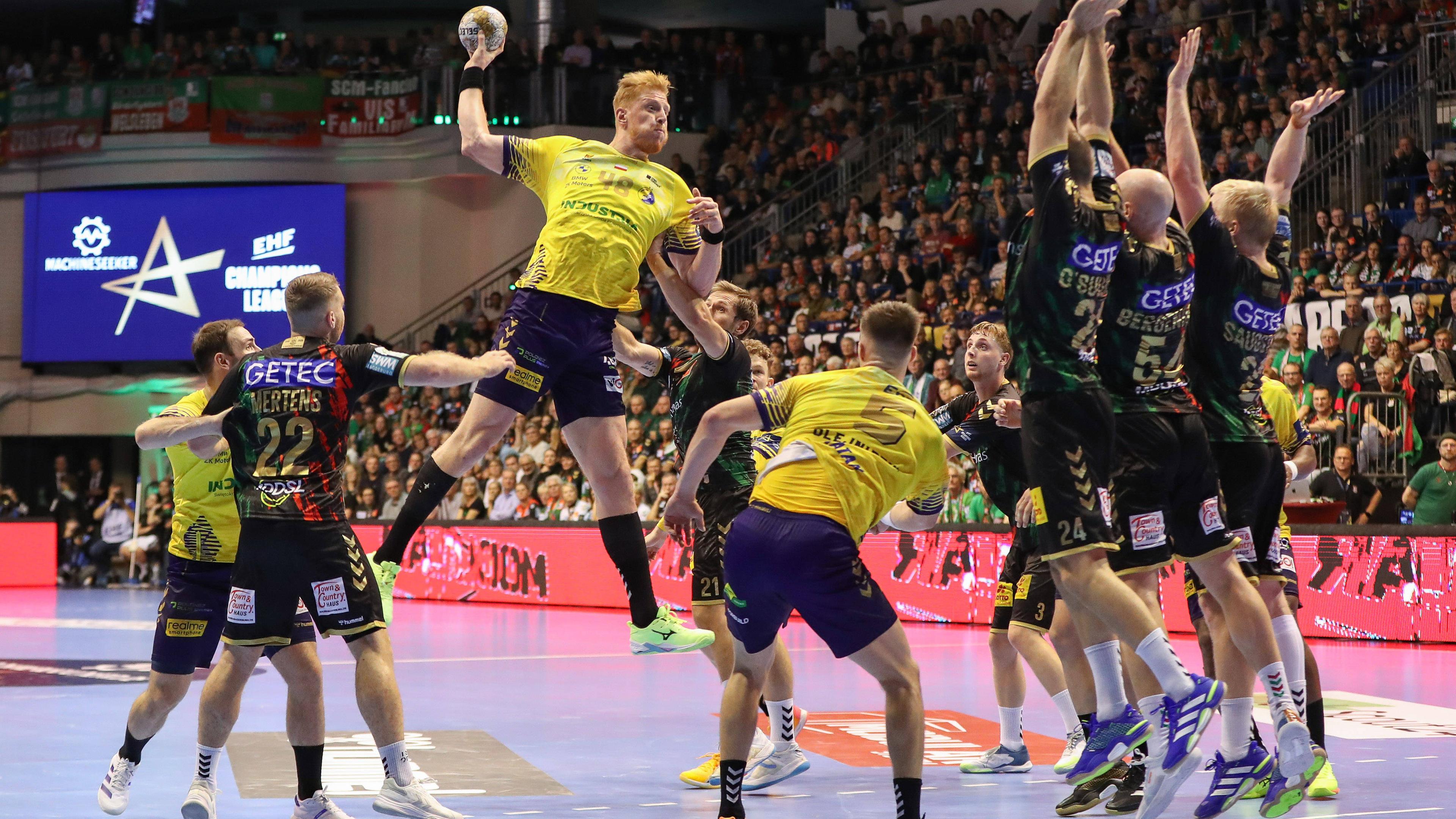 Handball, EHF Champions League - SC Magdeburg - Industria Kielce