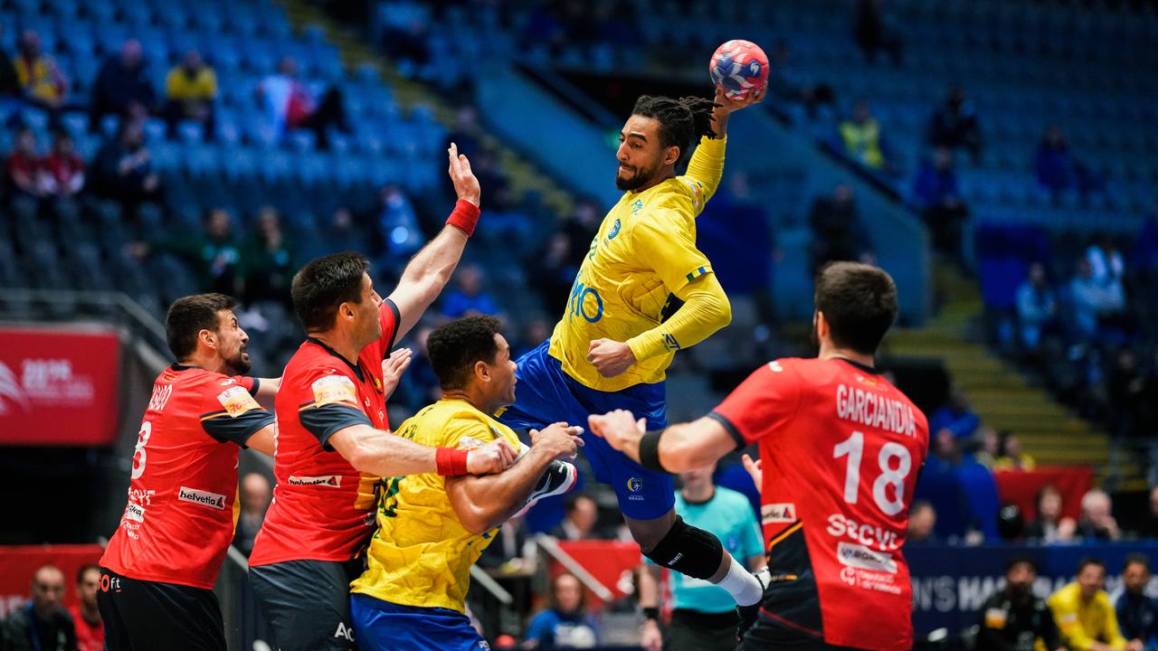 HandballWM 2025 Brasilien zittert sich gegen Spanien zum Sieg