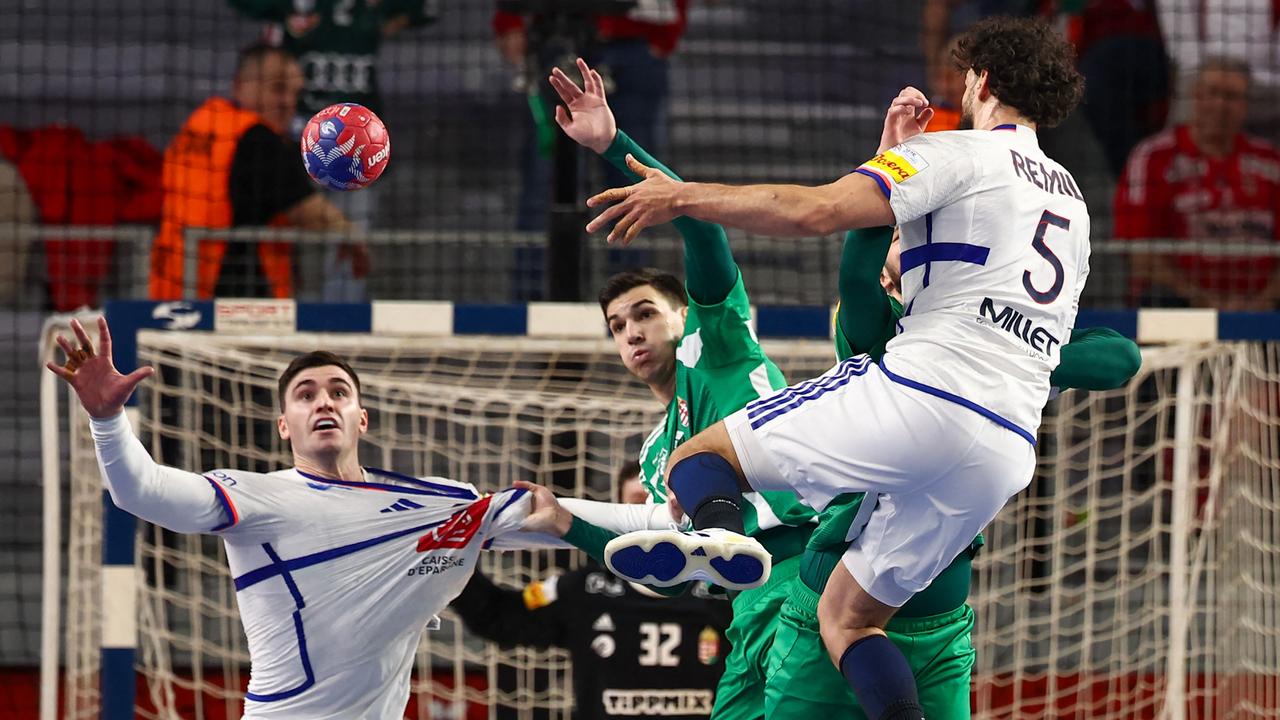 HandballWM 2025 Frankreich besiegt auch Ungarn Highlights ZDFmediathek