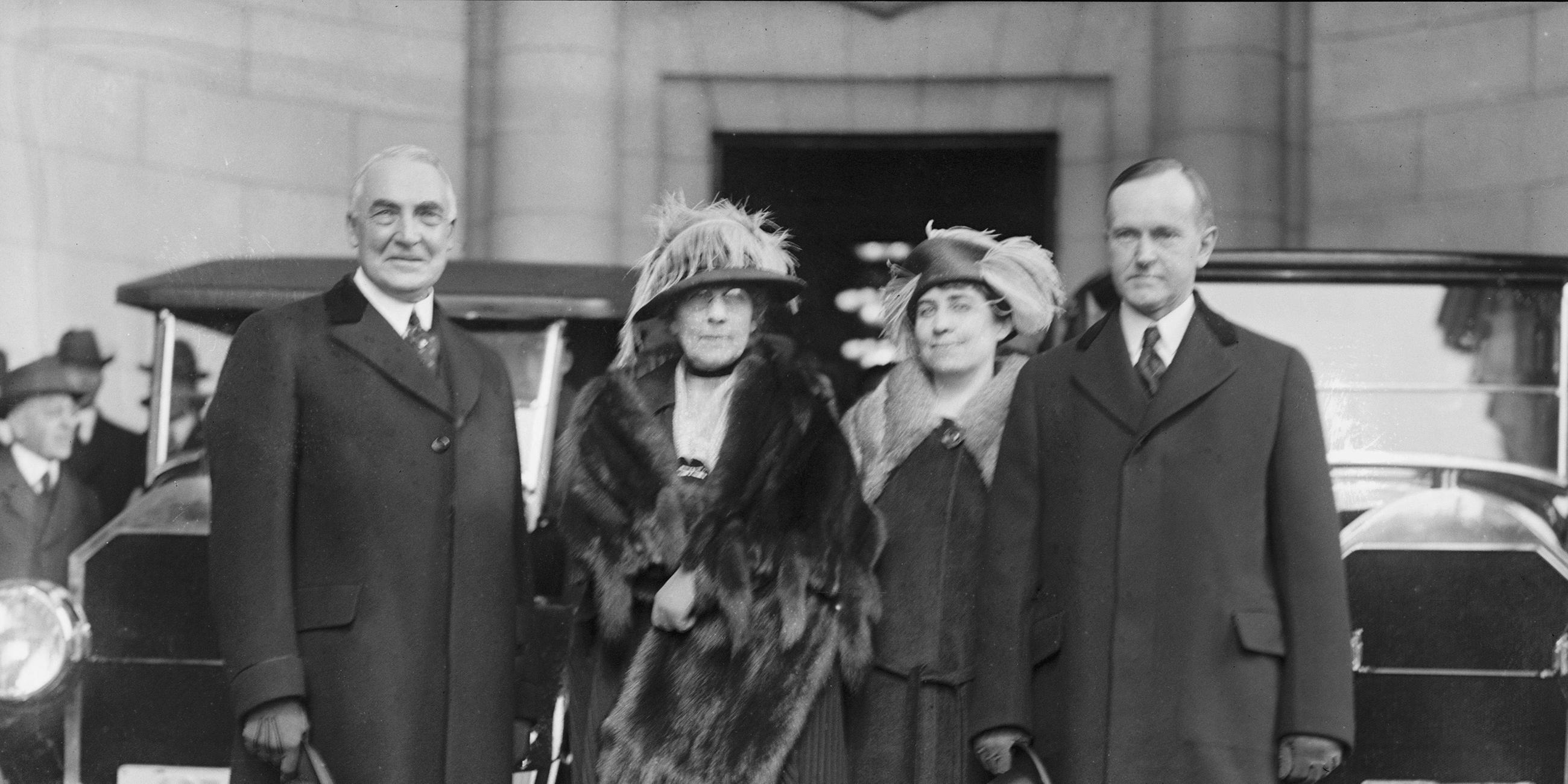 Amtseinführung von Warren G. Harding 1921