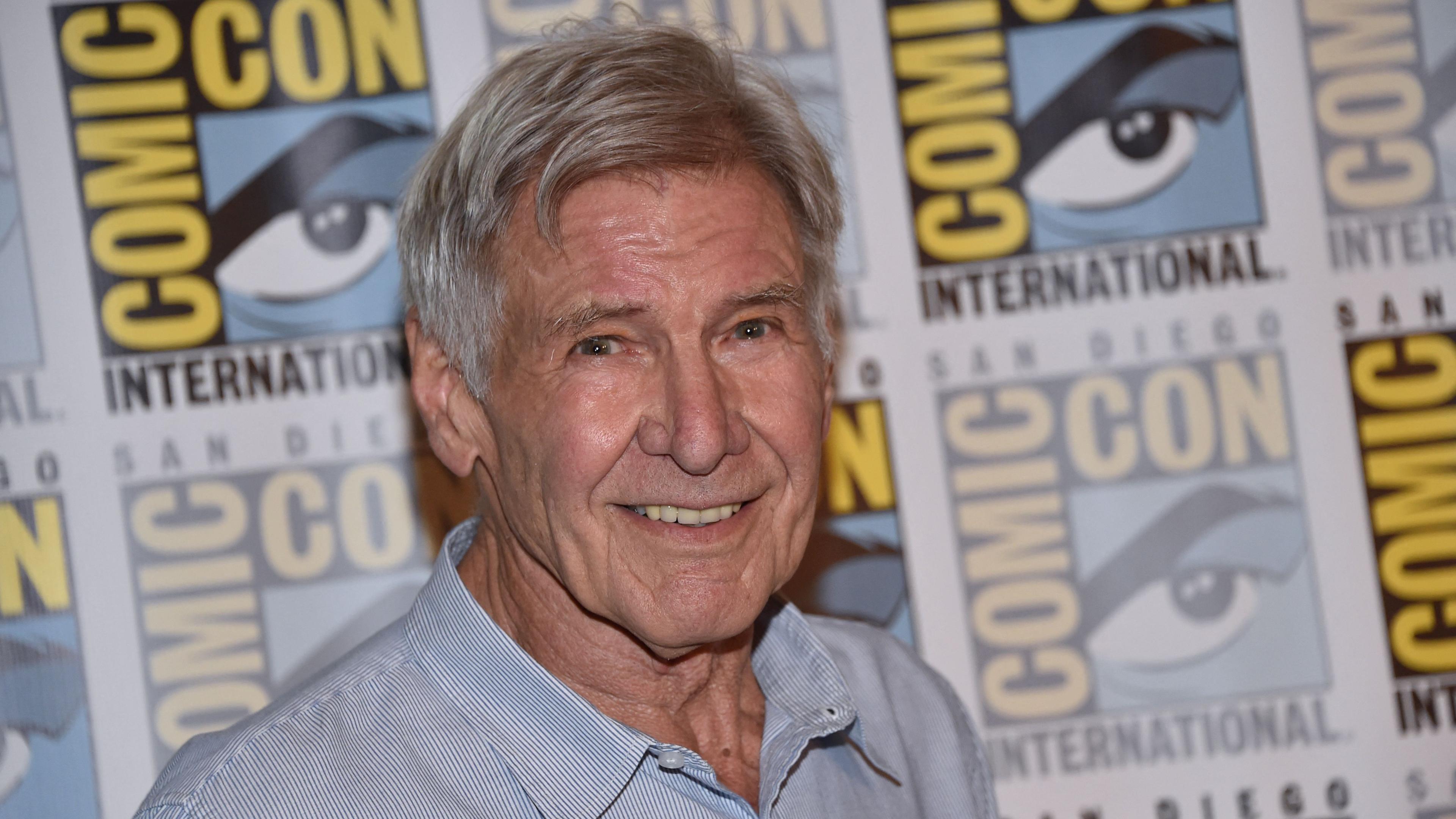 Harrison Ford vor Comic-Con-Wand