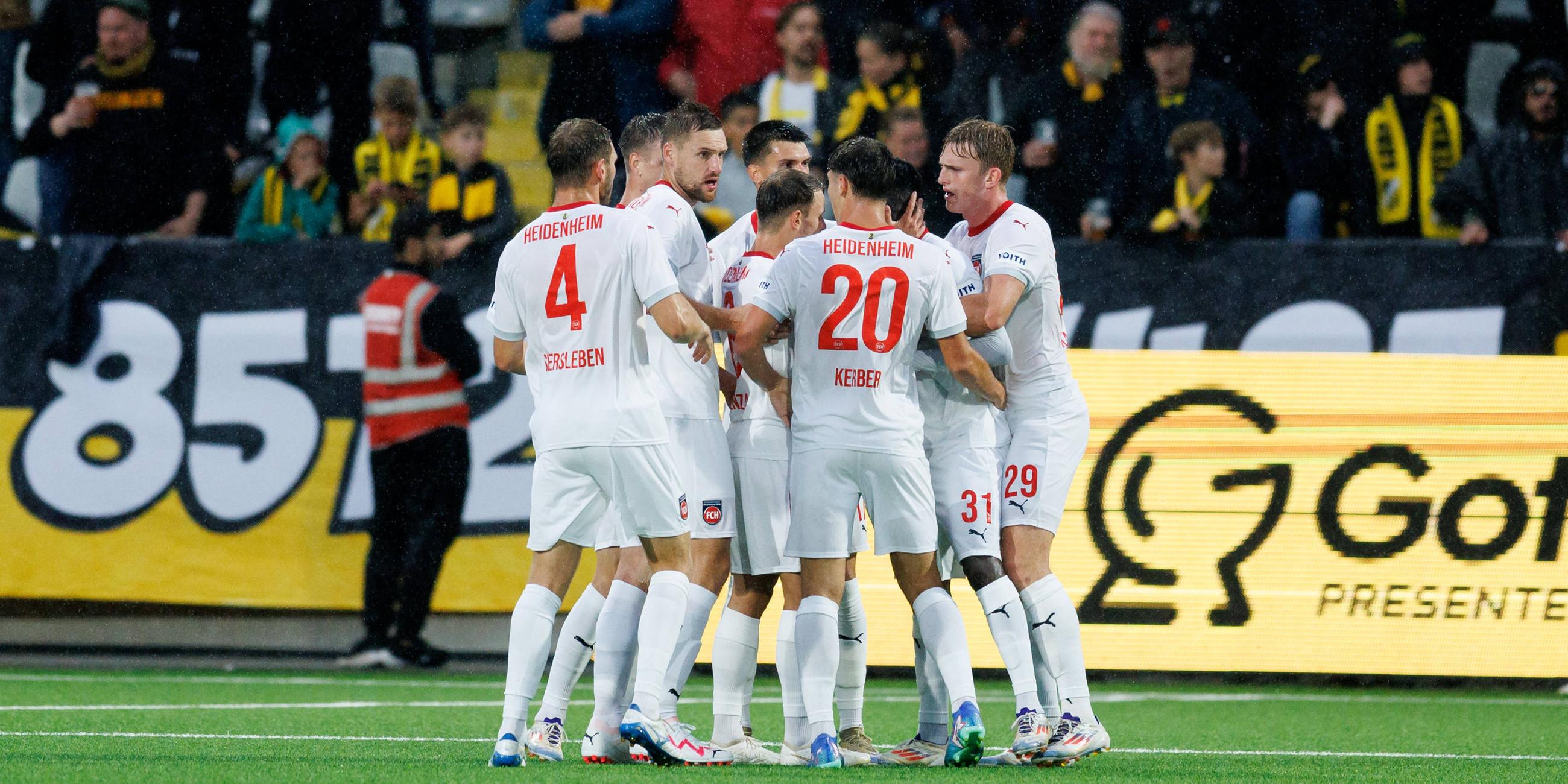 Heidenheim im Hinspiel gegen BK Häcken