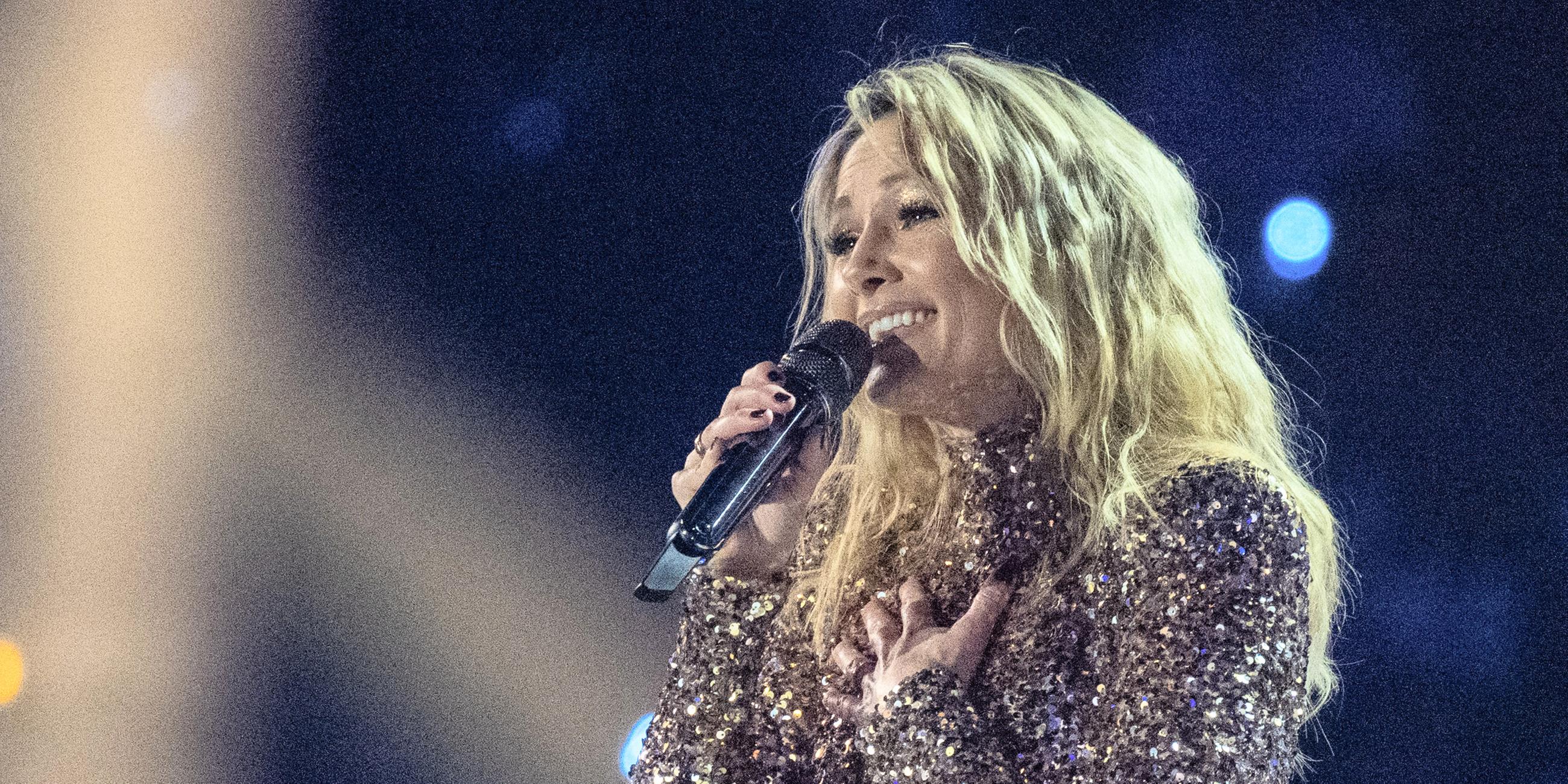 Berlin: Helene Fischer singt bei der Live-Fernsehshow "Schlagerchampions 2024" im Velodrom.