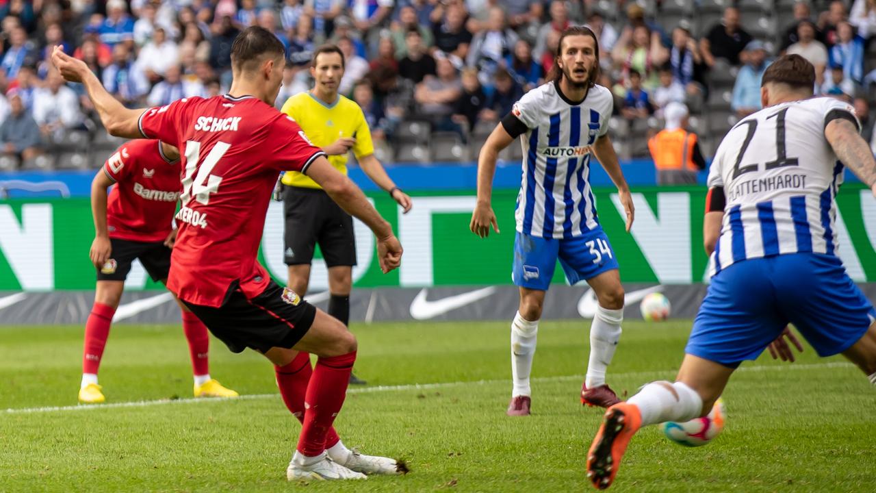 Schick Rettet Leverkusen Punkt Gegen Hertha - ZDFmediathek