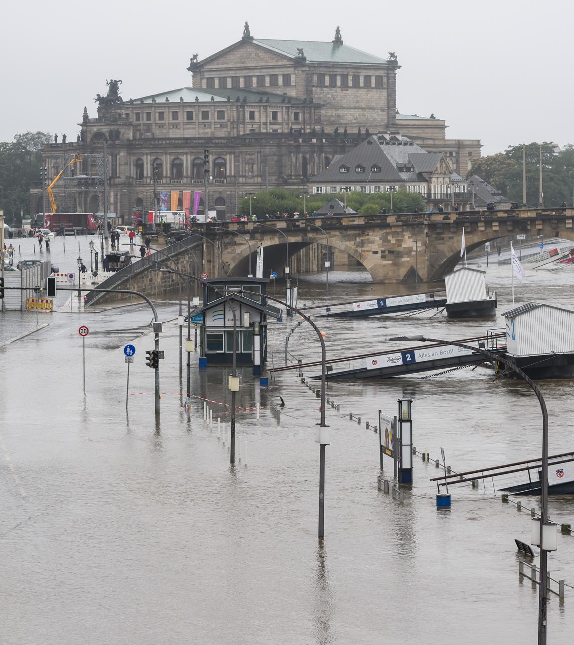 Hochwasser in Dresden