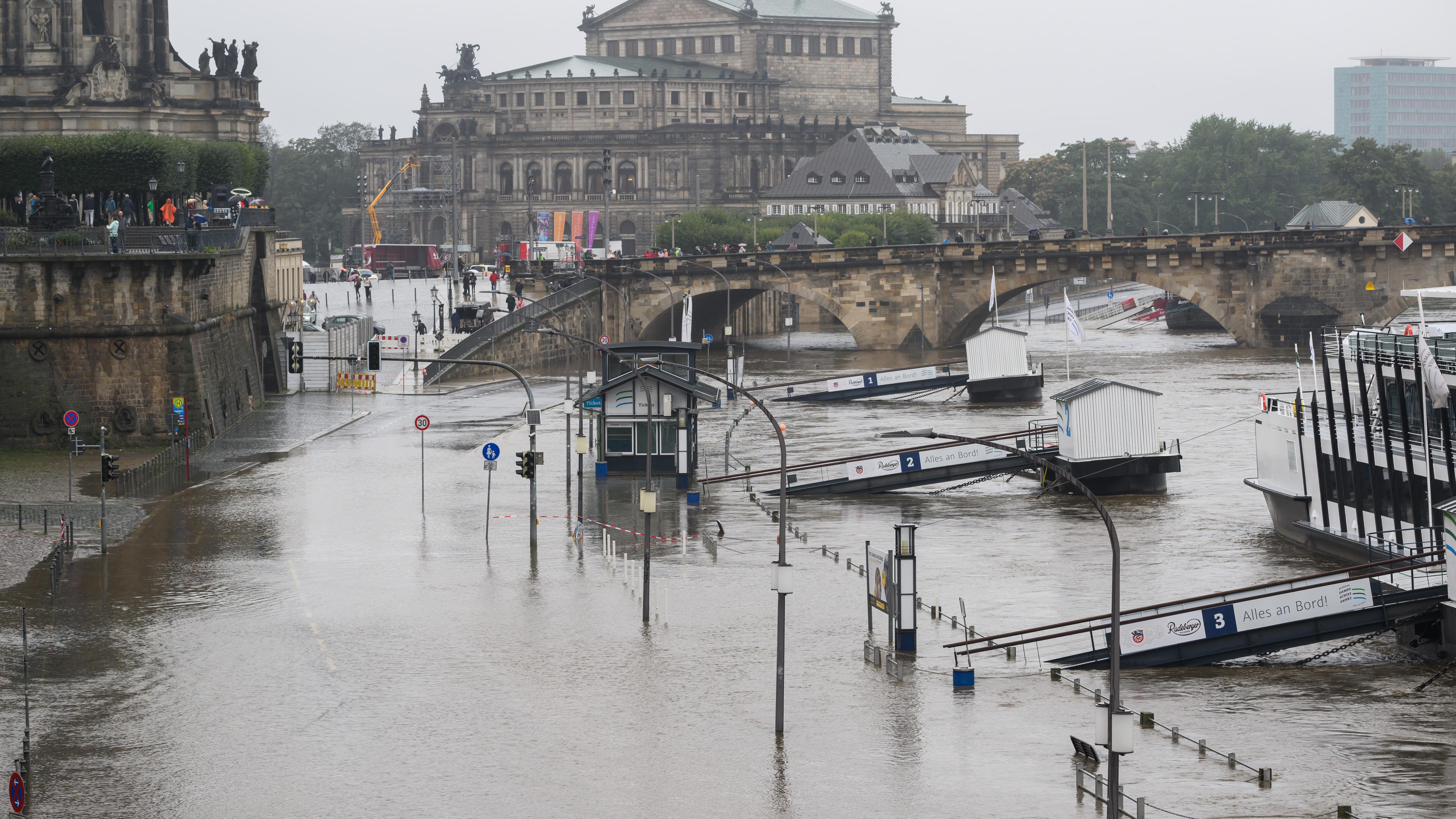 Hochwasser in Dresden