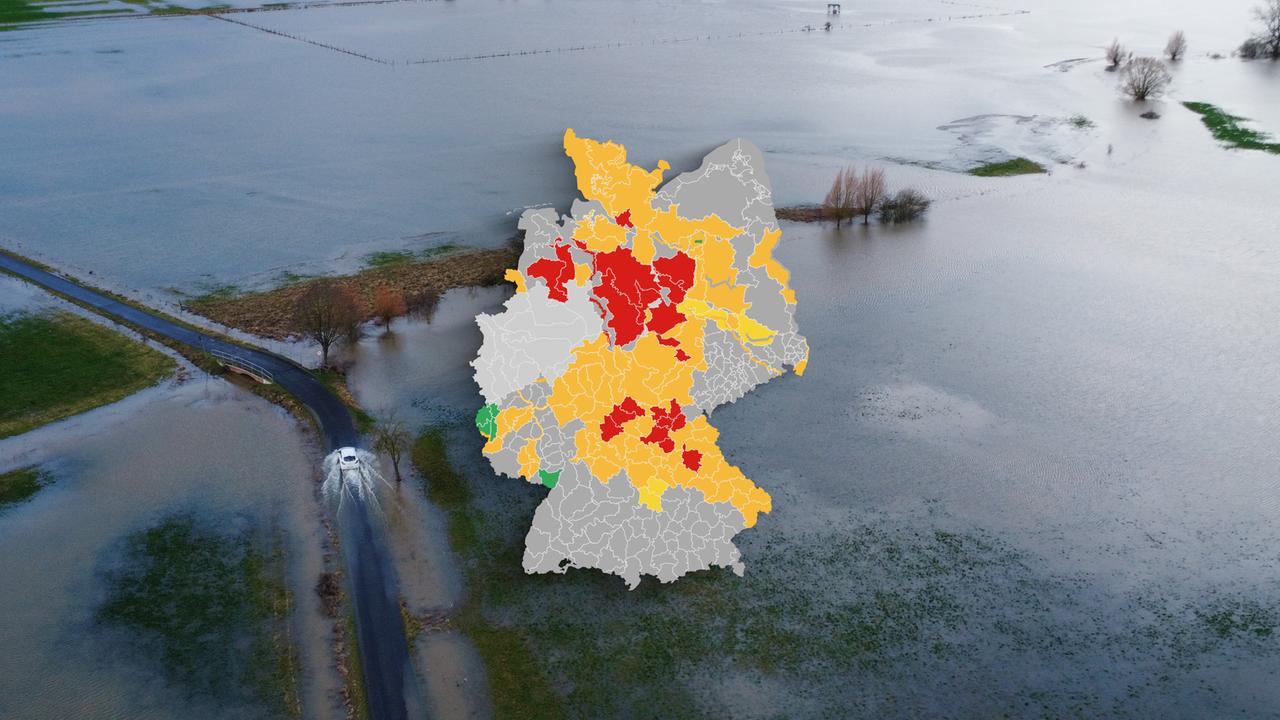 Hochwasser In Deutschland: Die Aktuellen Warnungen - ZDFheute