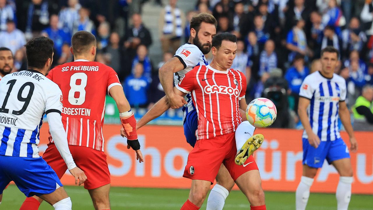 Hertha Verpasst Sieg Gegen Freiburg | Bundesliga - Highlights ...