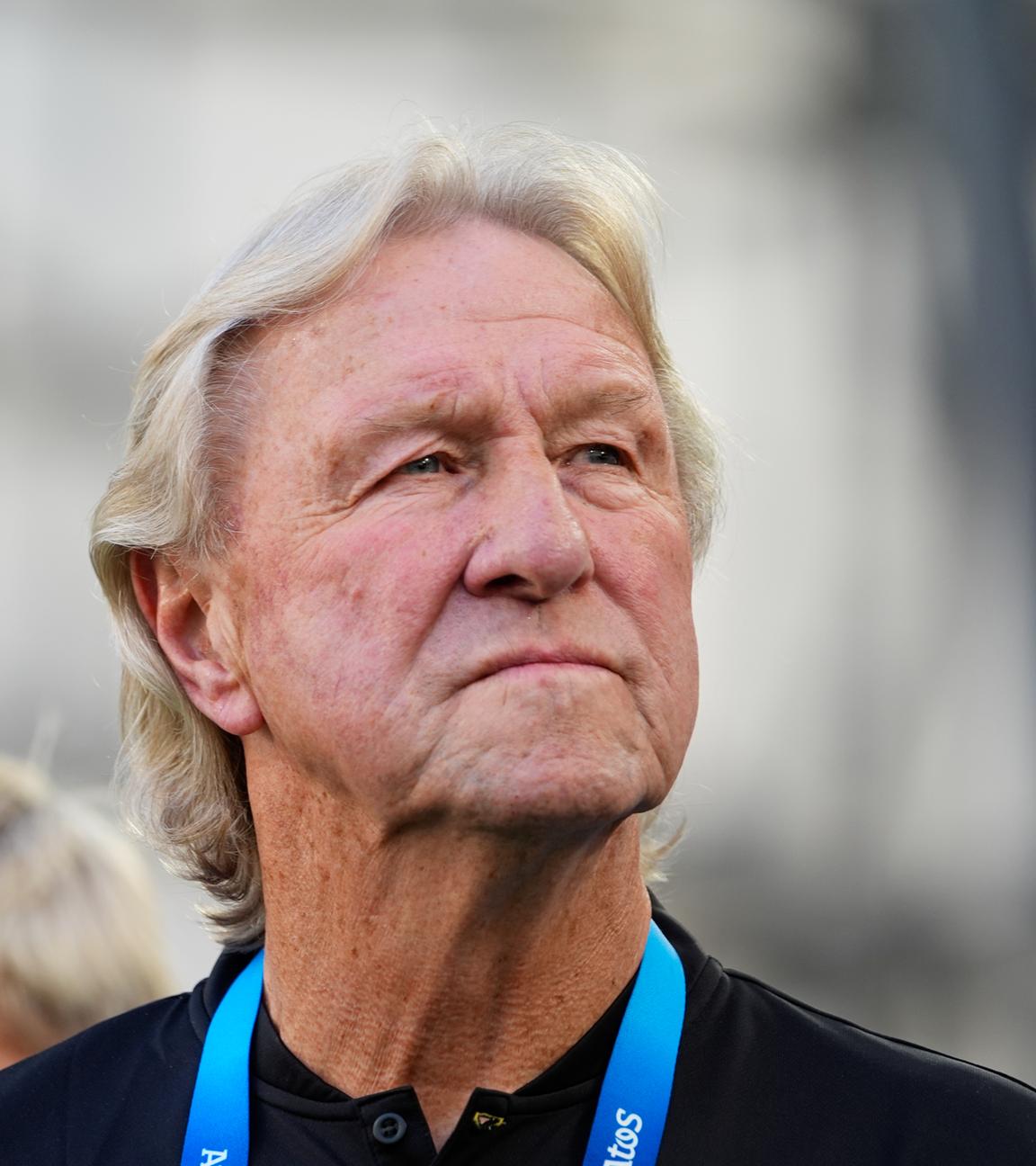 Horst Hrubesch, Bundestrainer der Frauen-Nationalmannschaft vor dem Spiel am 03.08.24.