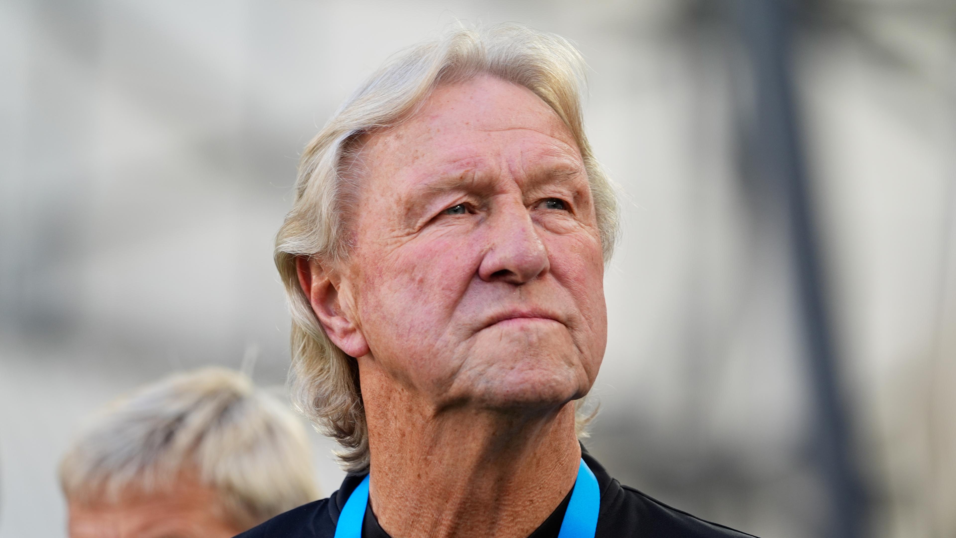 Horst Hrubesch, Bundestrainer der Frauen-Nationalmannschaft vor dem Spiel am 03.08.24.