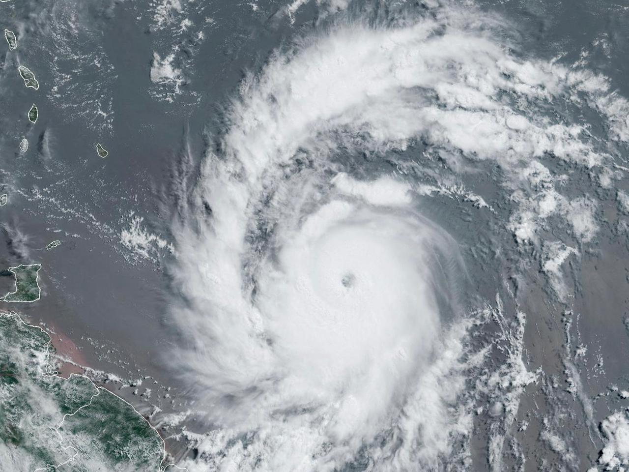 Hurrikan "Beryl" nähert sich der Karibik