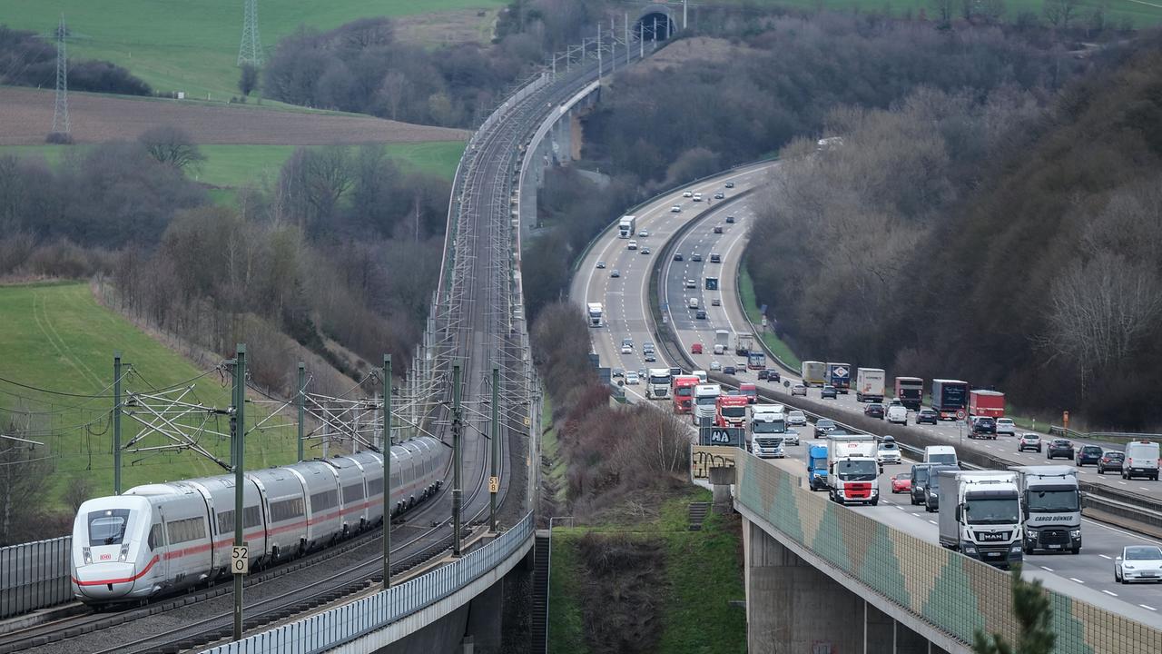 After construction work: ICE Köln-Frankfurt route open again