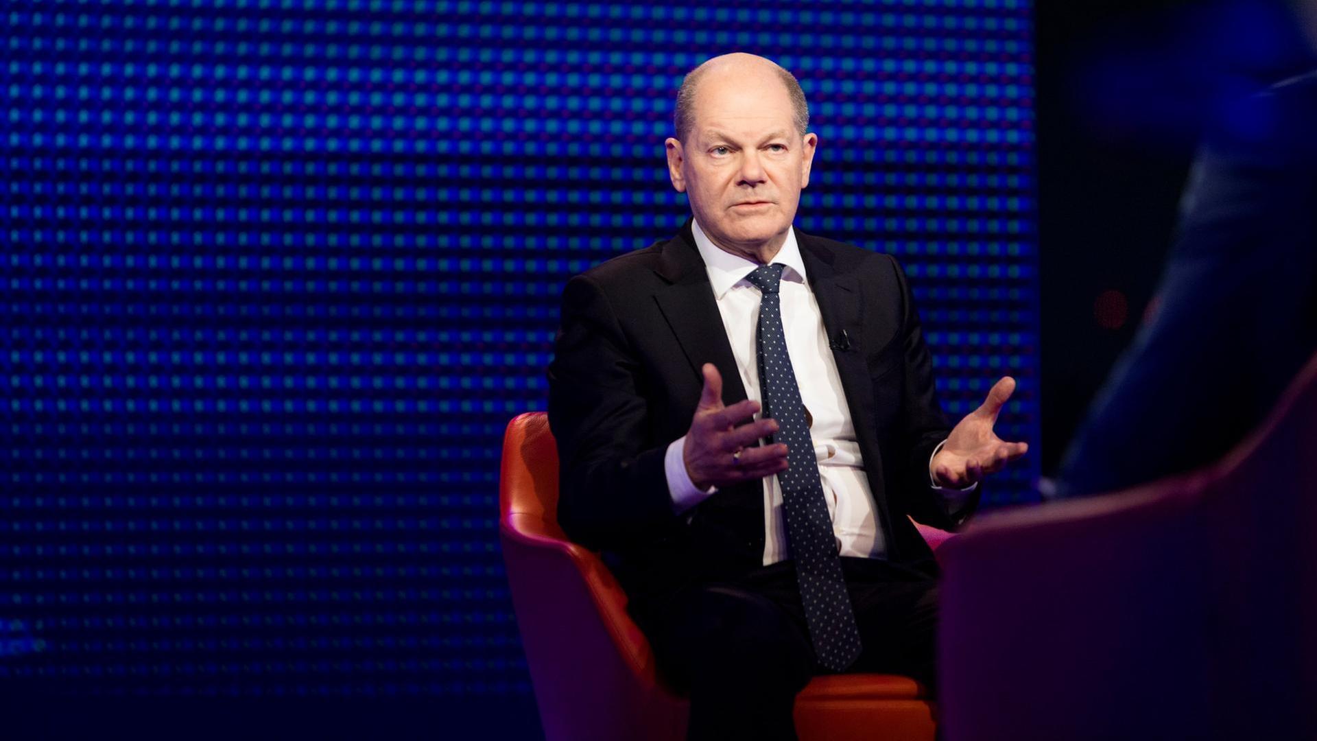 Farbe bekennen: Olaf Scholz