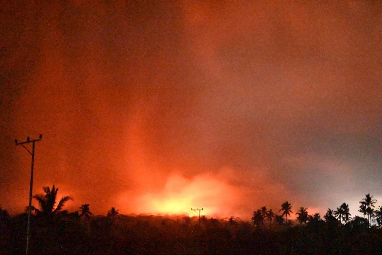 Vulkanausbruch in Indonesien