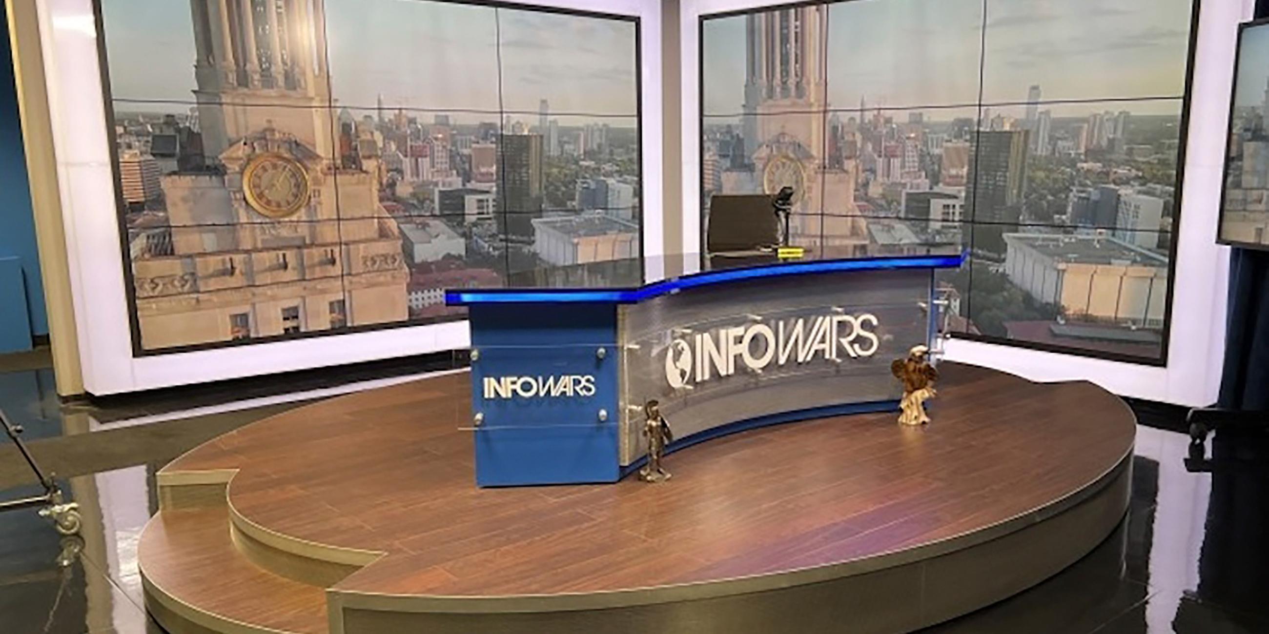 Fernsehstudio von Infowars