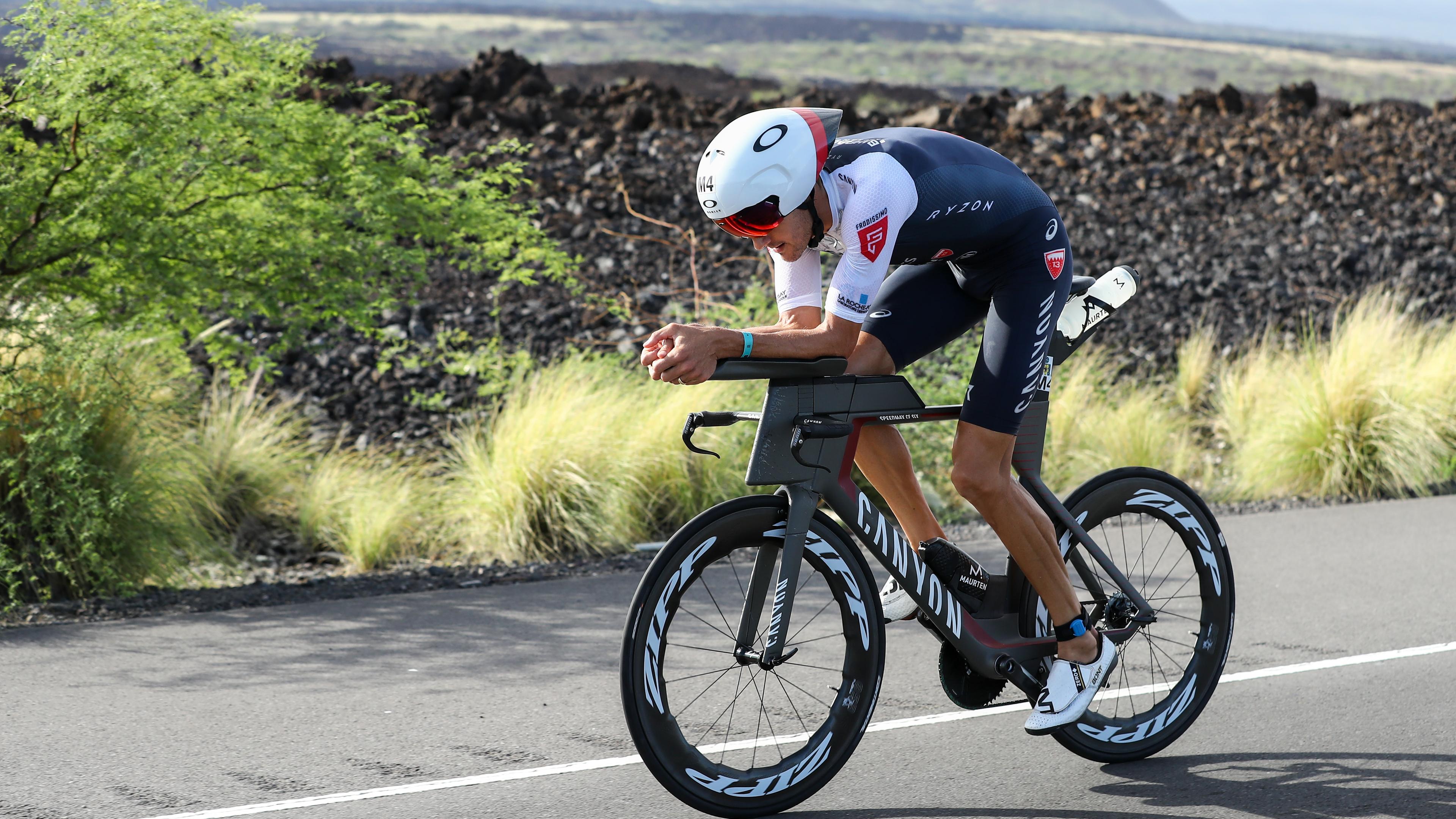 Jan Frodeno auf dem Rad beim Ironman auf Hawaii 2019