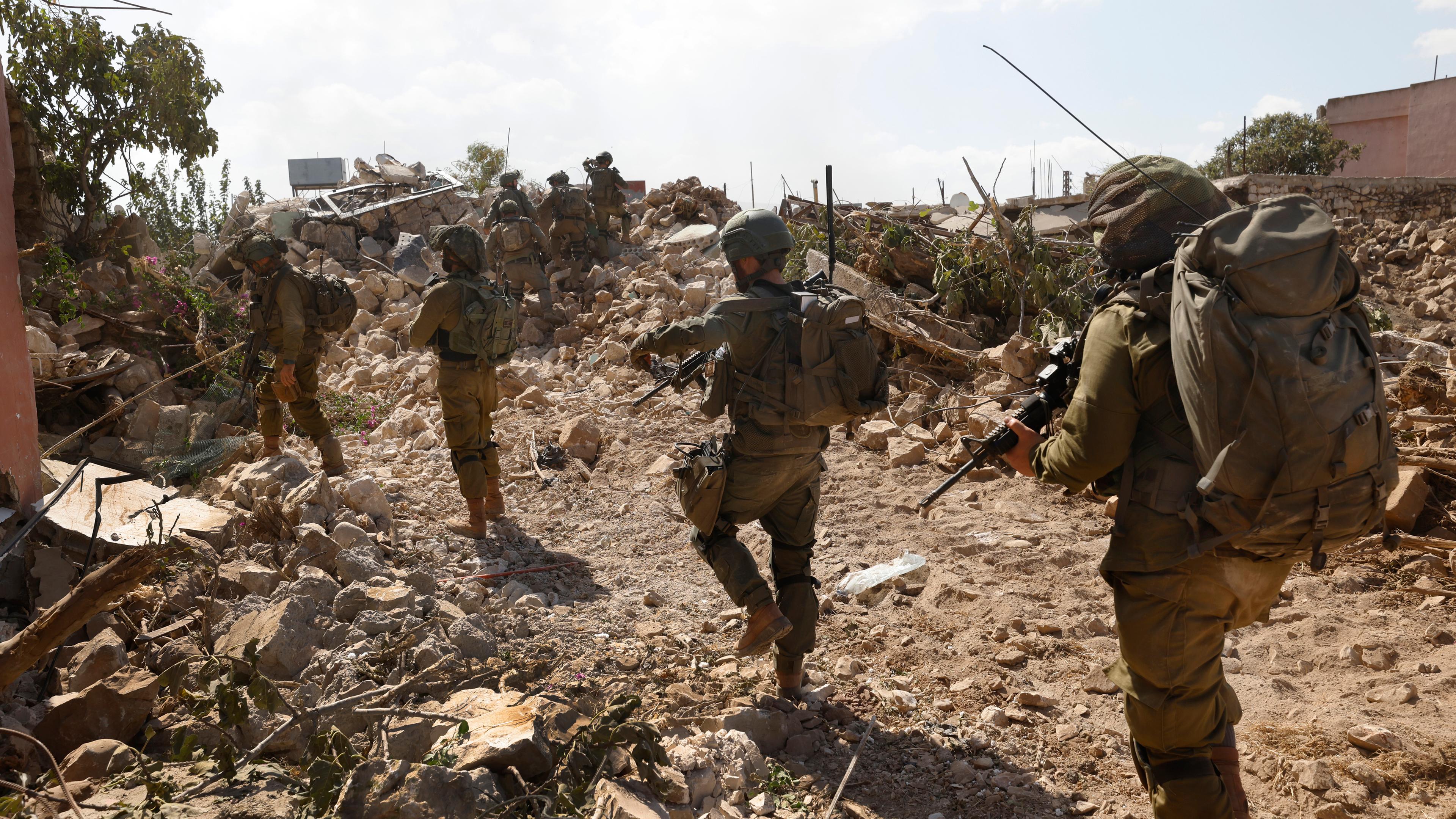 Israelische Armee im Süden des Libanon