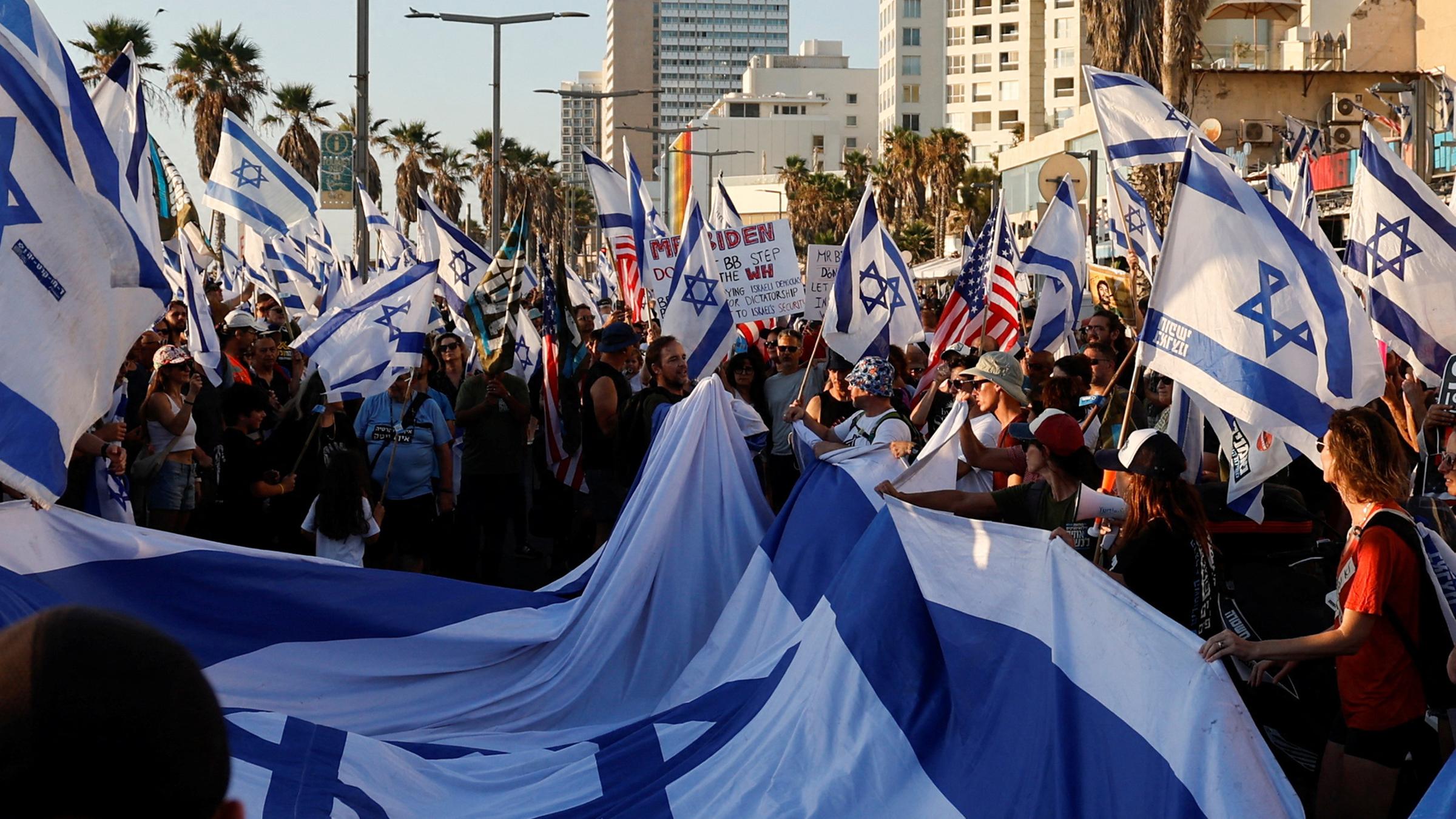 Israel: Festnahmen Bei Demonstrationen Gegen Justizreform - ZDFheute