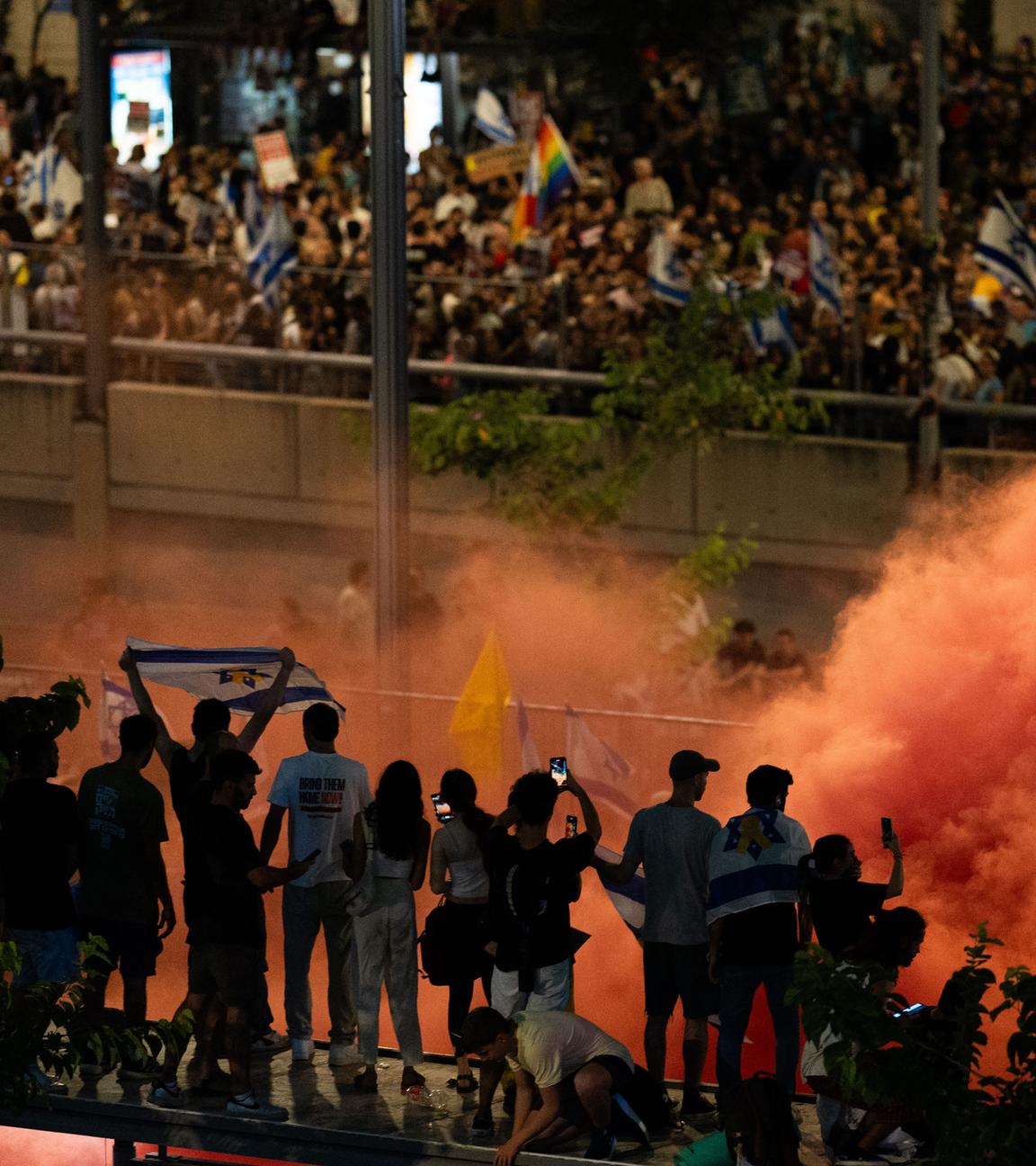 Nahostkonflikt - Protest in Tel Aviv