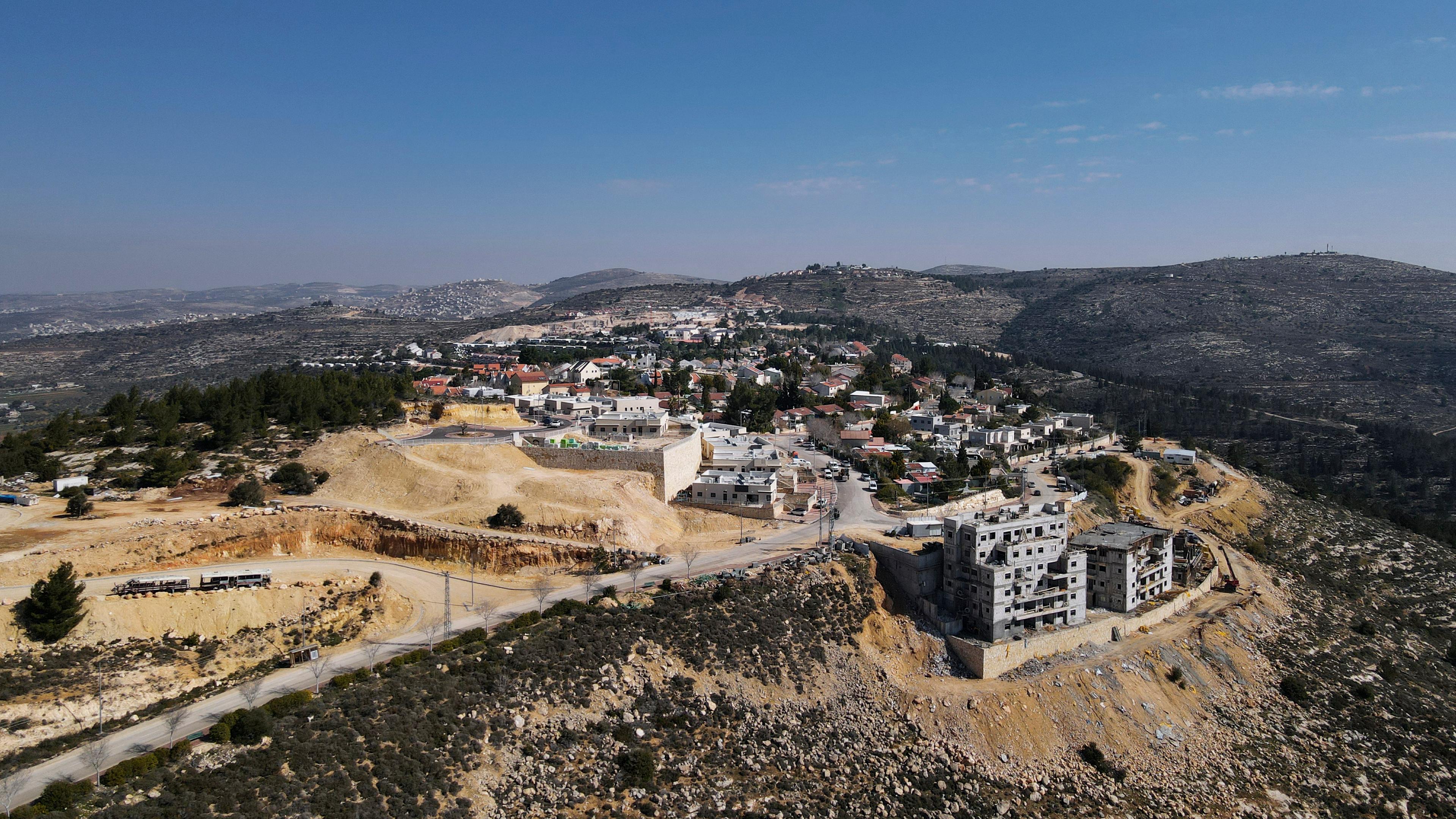 Israel, West Bank: Siedlungsbau