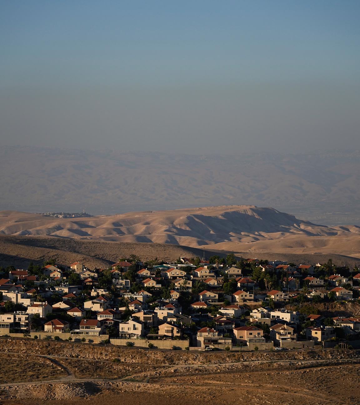 Israelische Siedlung Kedar im Westjordanland